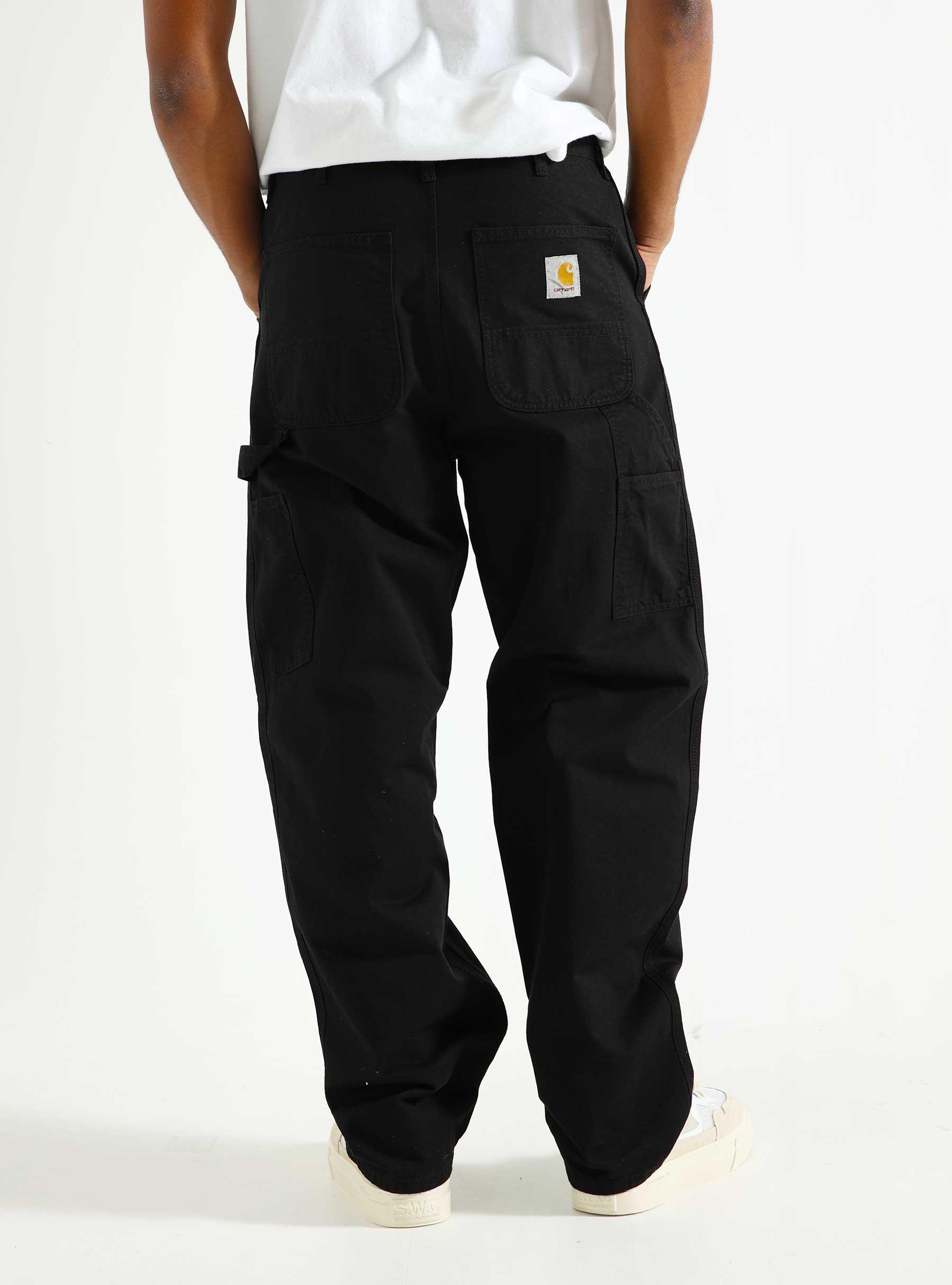Single Knee Pant Black Garment Dyed I031499-89GD