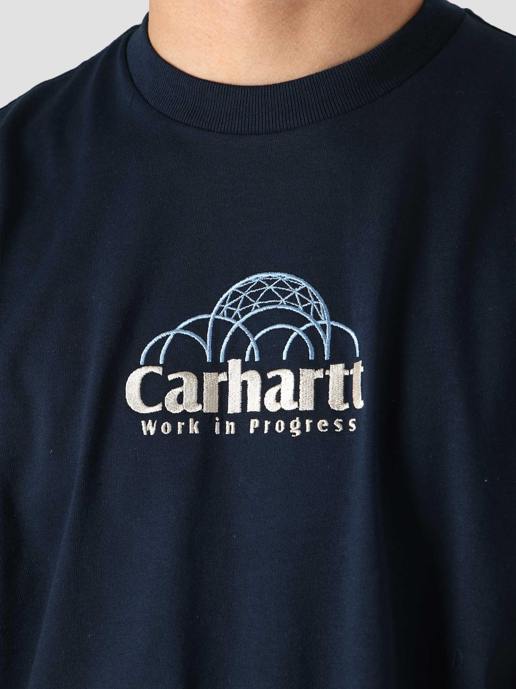 Carhartt WIP S/S Geo Script T-Shirt Mizar - Freshcotton