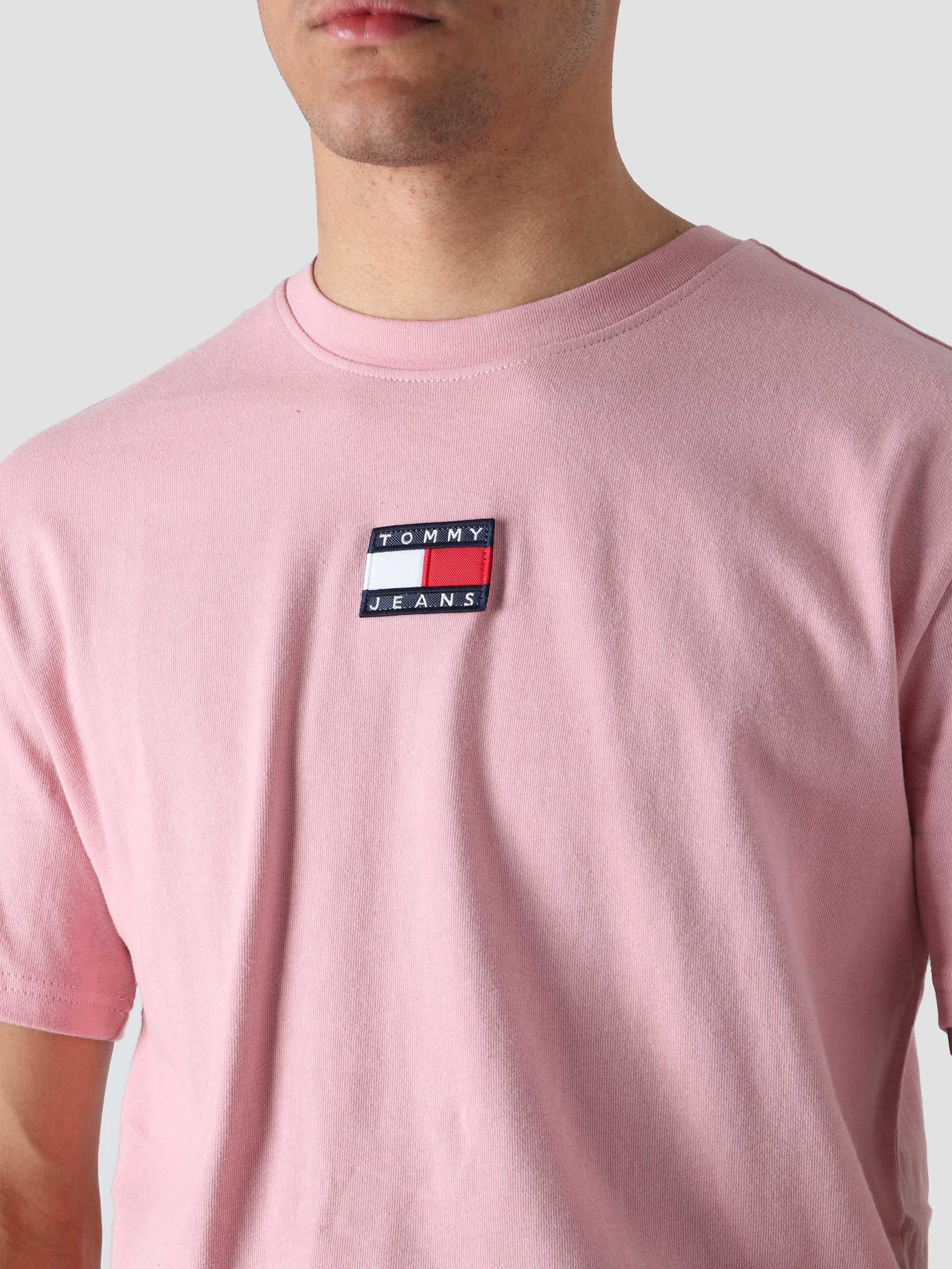 TJM Tommy Badge T-Shirt Broadway Pink DM0DM10925TH9