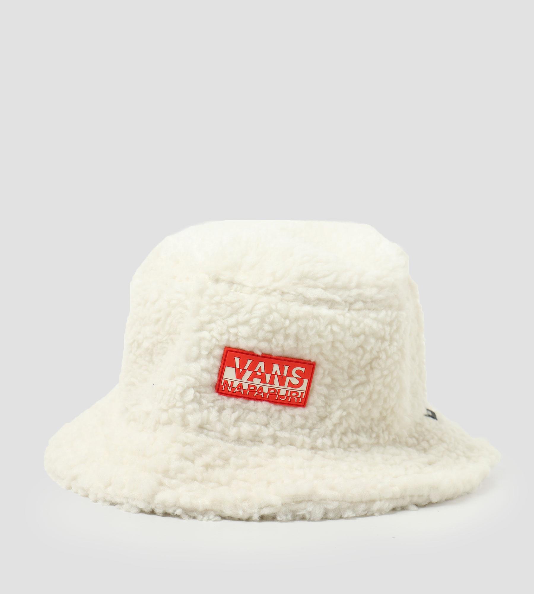 MN Undertone II Bucket Hat Napapijri Antique White Sherpa VN0A4TQBZOF