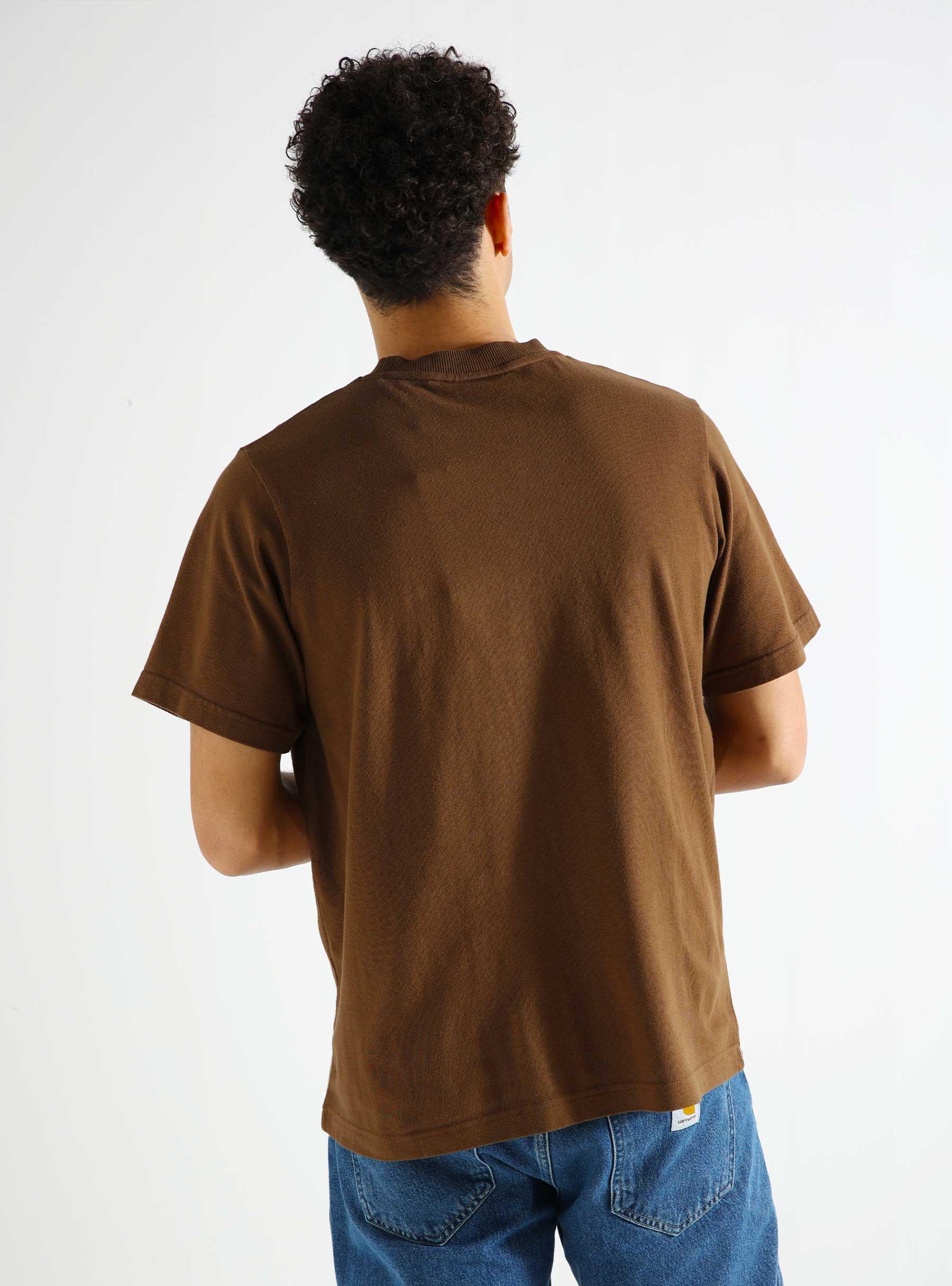 Lemon Outline T-shirt Brown 290