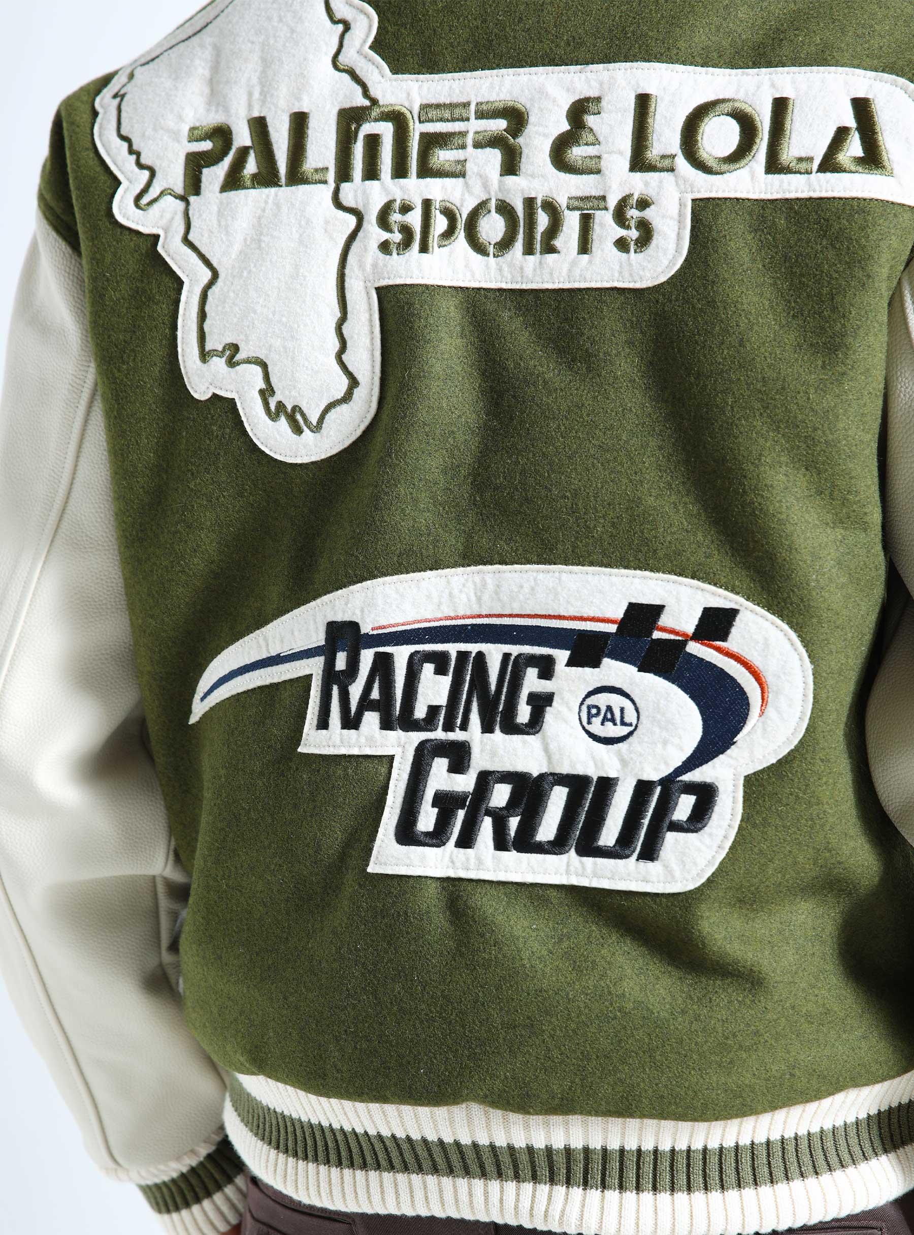 Racing Group Varsity Jacket Dark Green PALSS24041