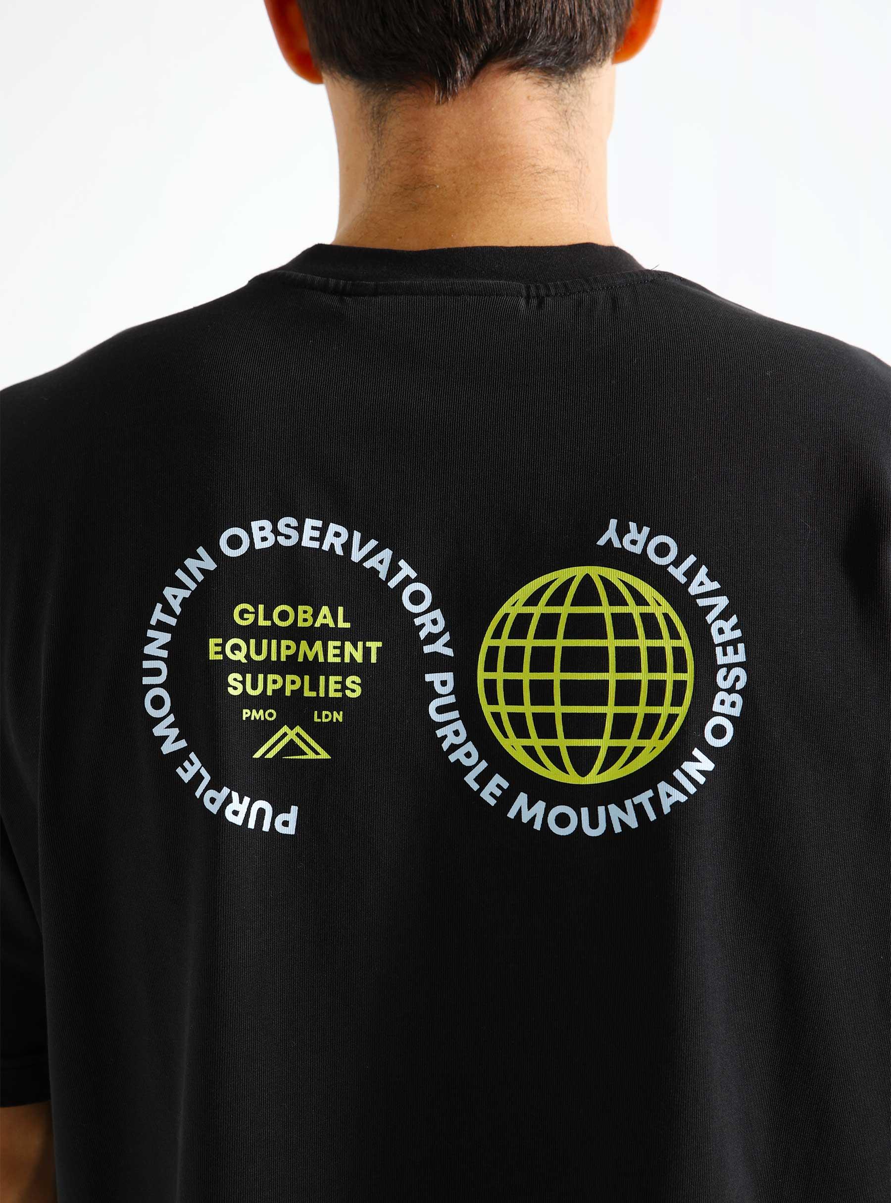 Globe T-shirt Black PMO201-BL