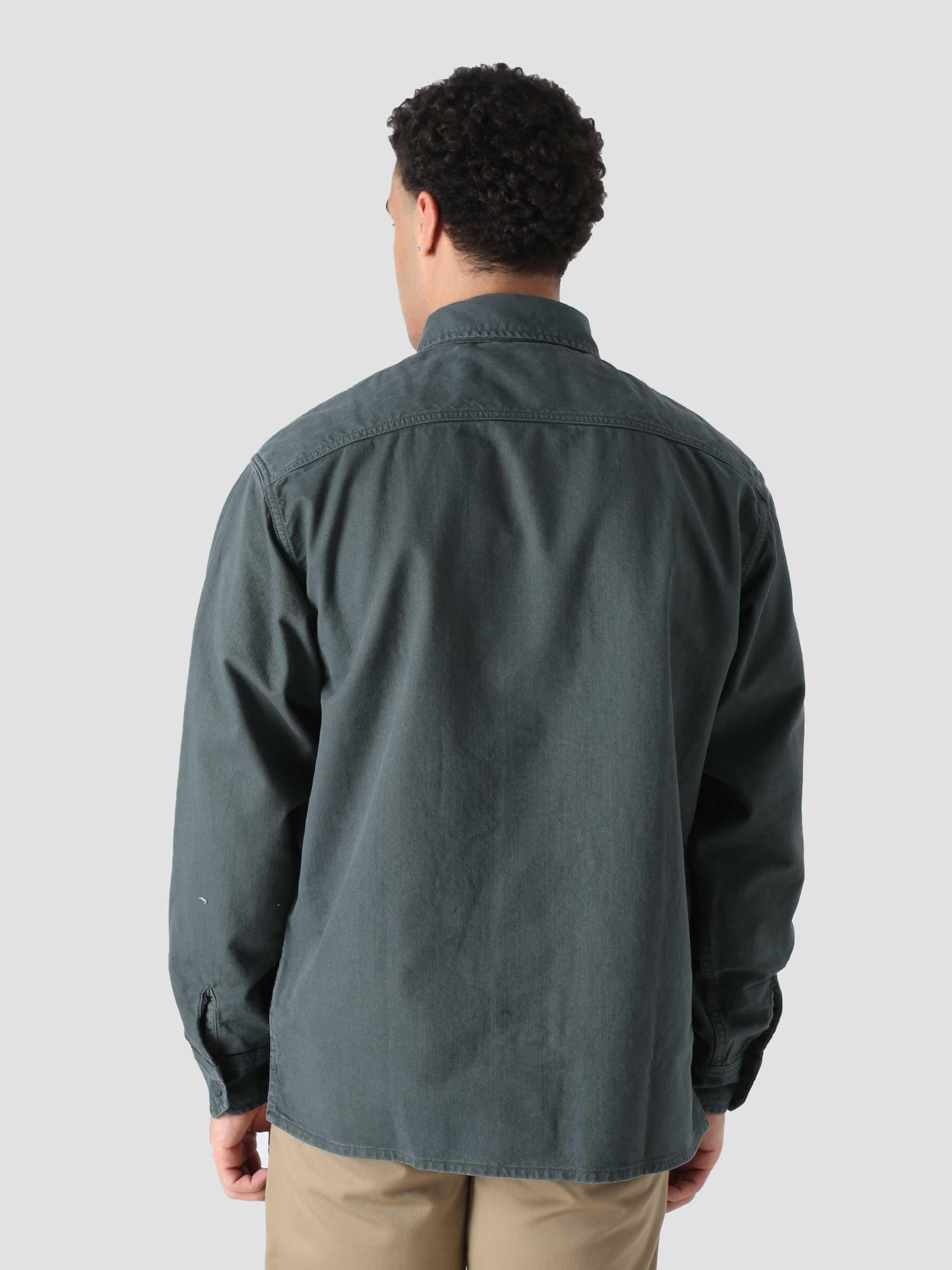 Reno Shirt Jac Hemlock Green Garment Dyed I029424-0NVGD