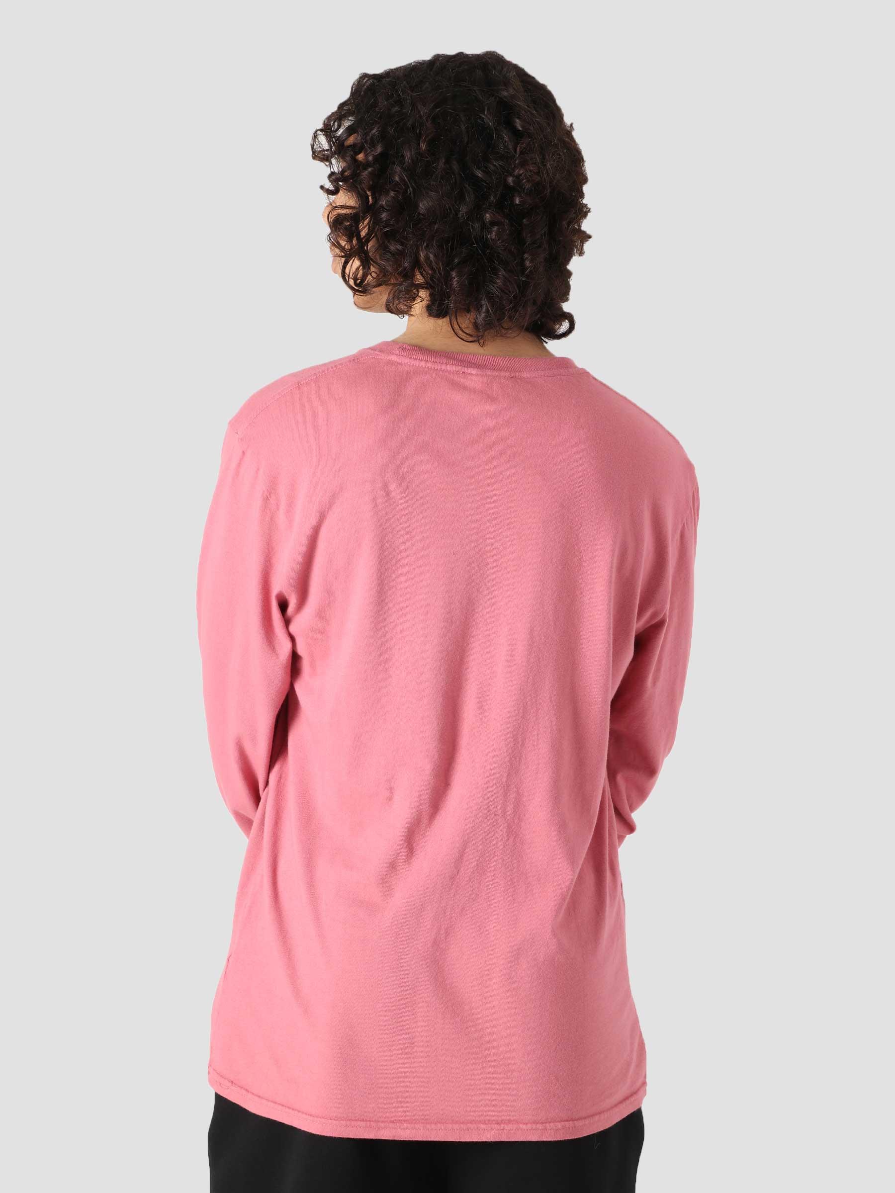 Voodoo Washed L/S Tee Dusty Rose TS01761