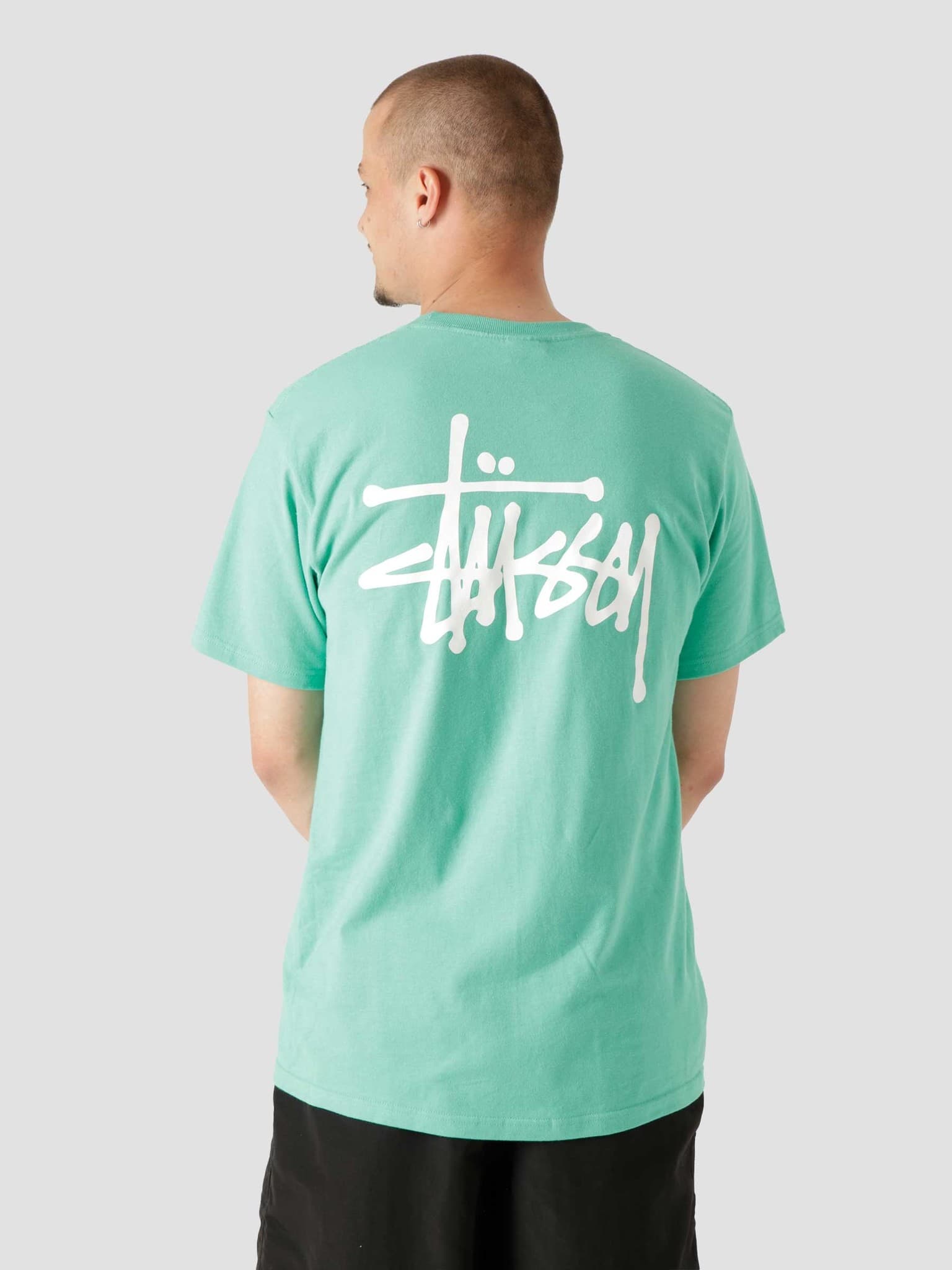 Basic Stussy T-Shirt Green 1904649