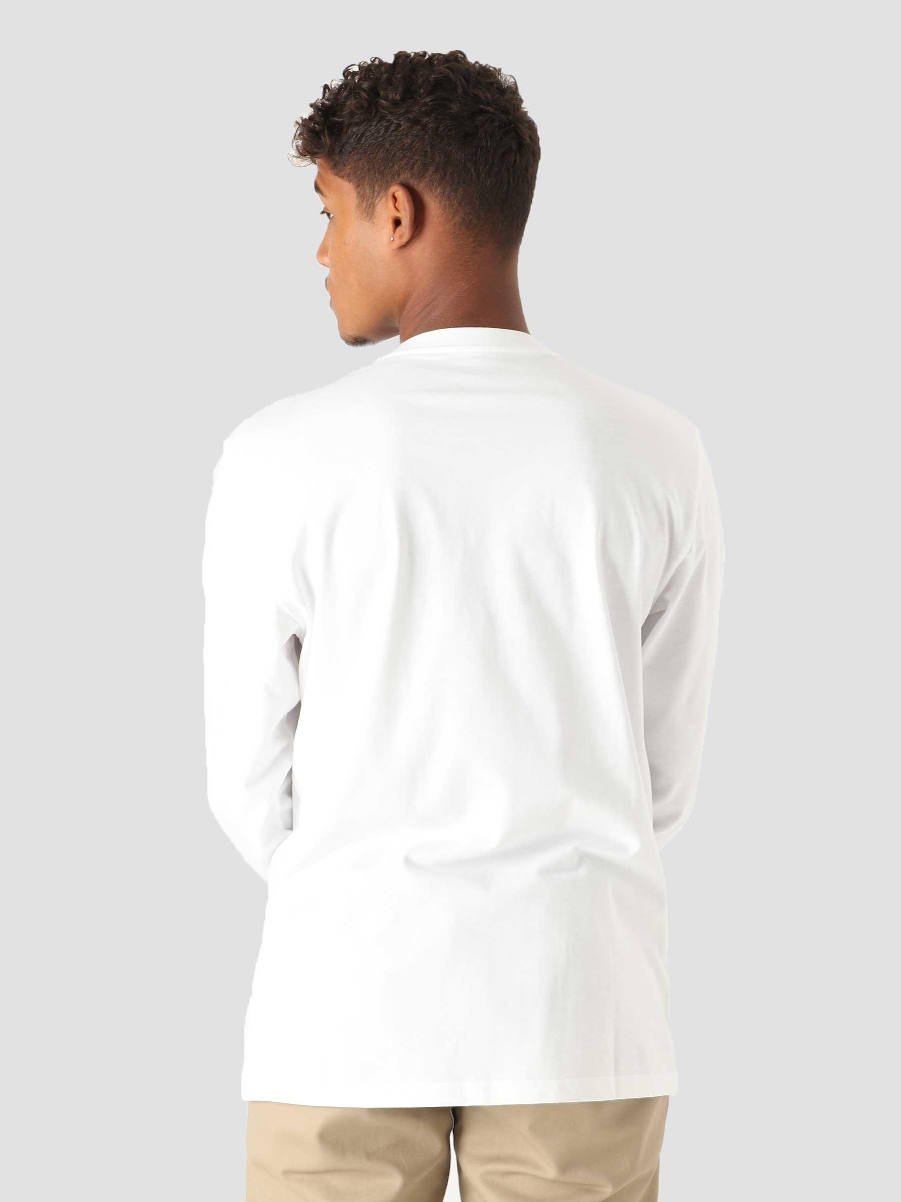 Longsleeve Pocket T-Shirt White I022094