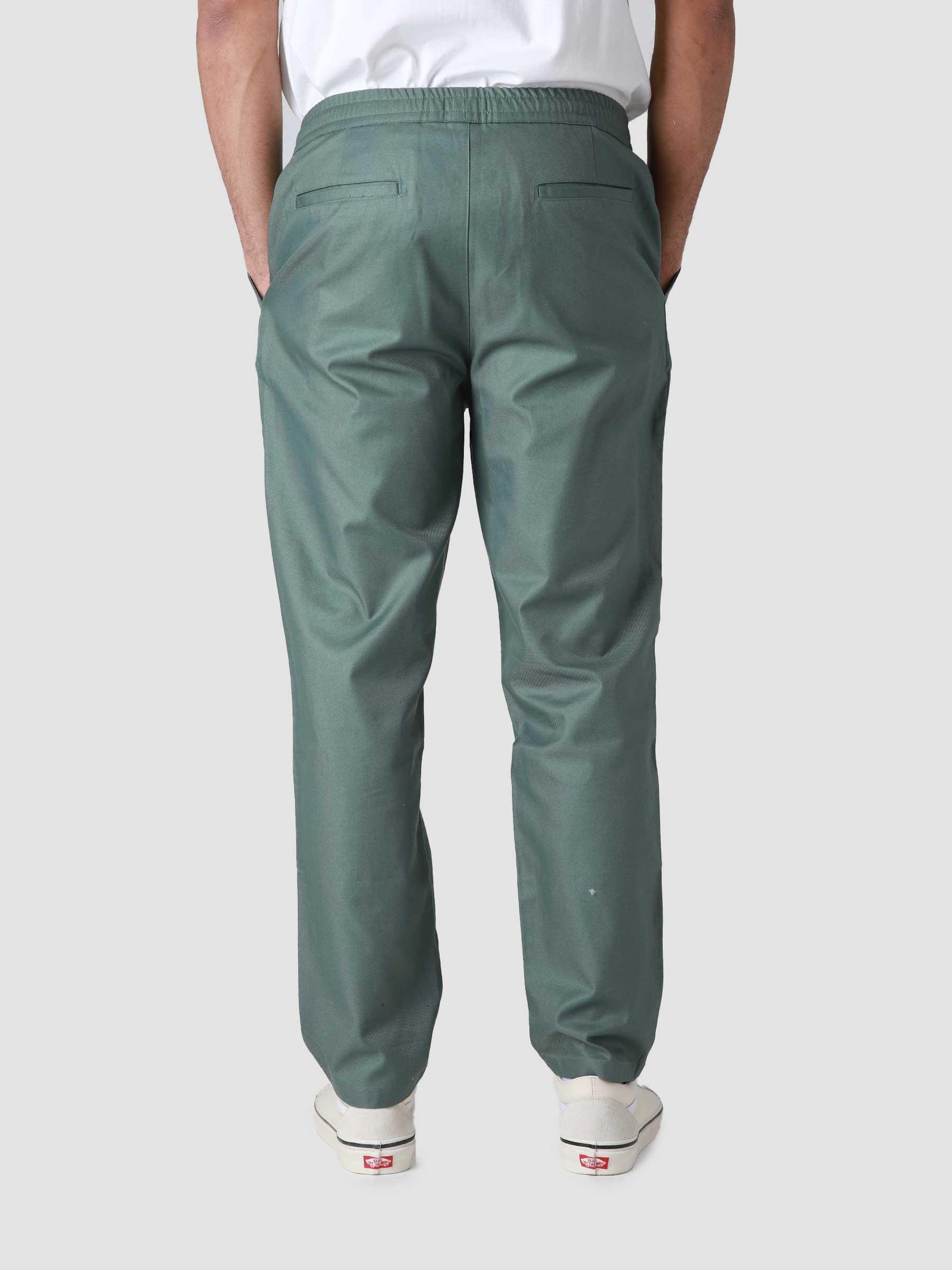 QB308 Suit Pant Olive Green