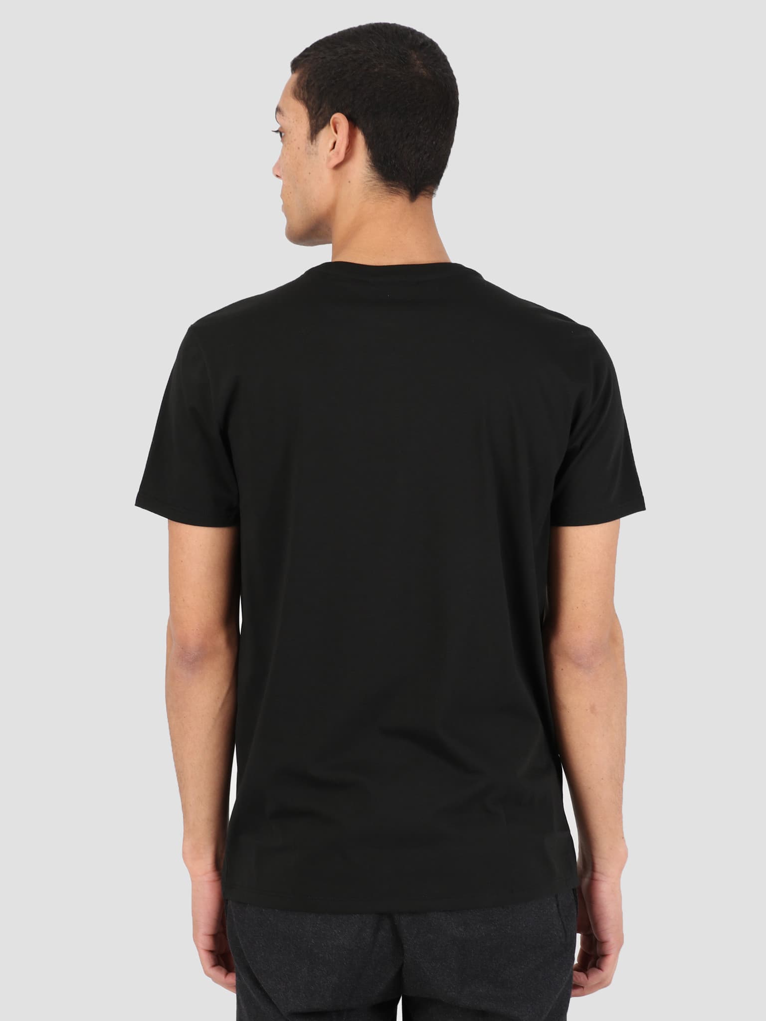 1HT1 Men's T-Shirt 011 Black TH6709-91