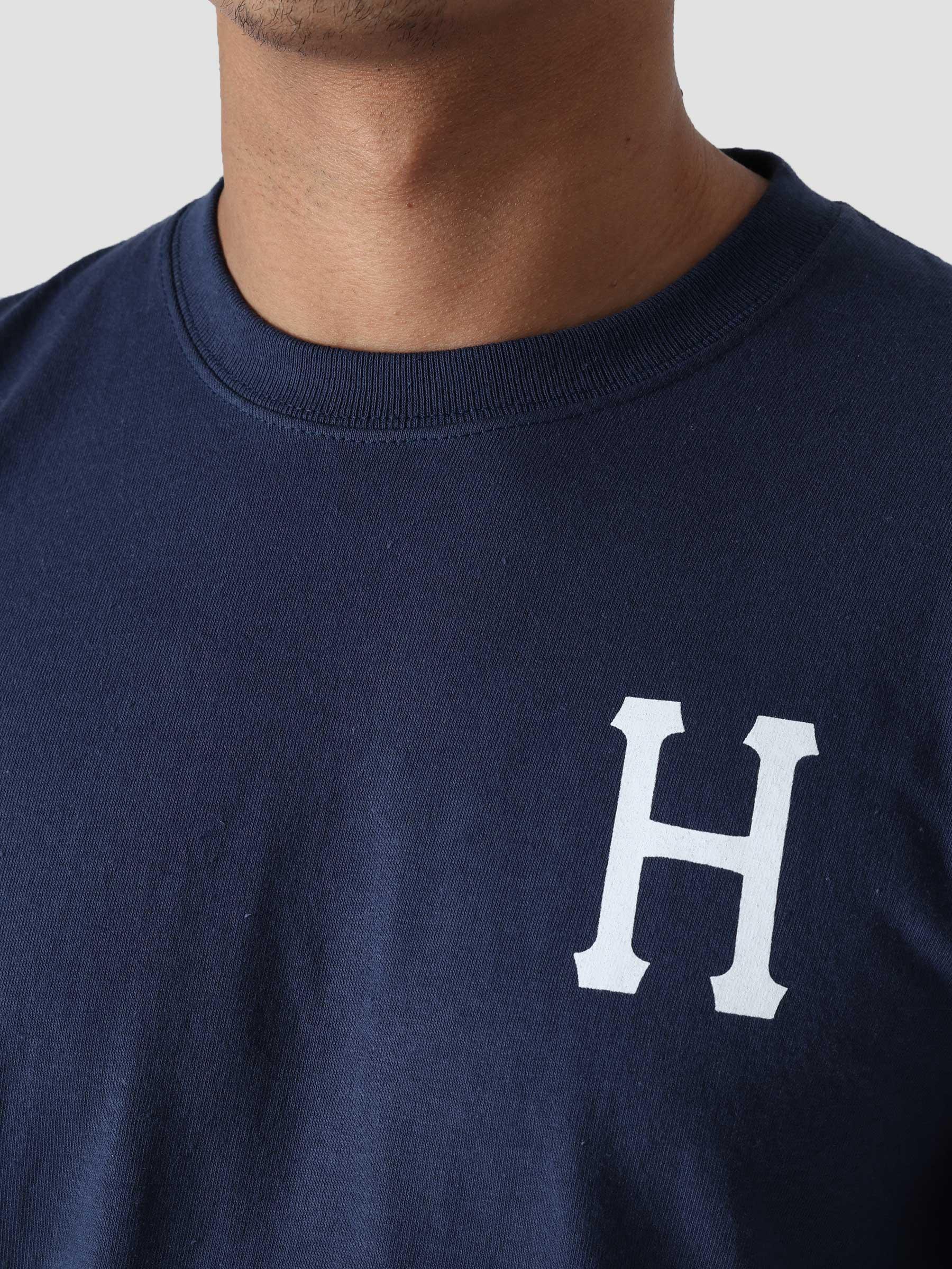 Essentials Classic H S/S T-Shirt Navy TS01048