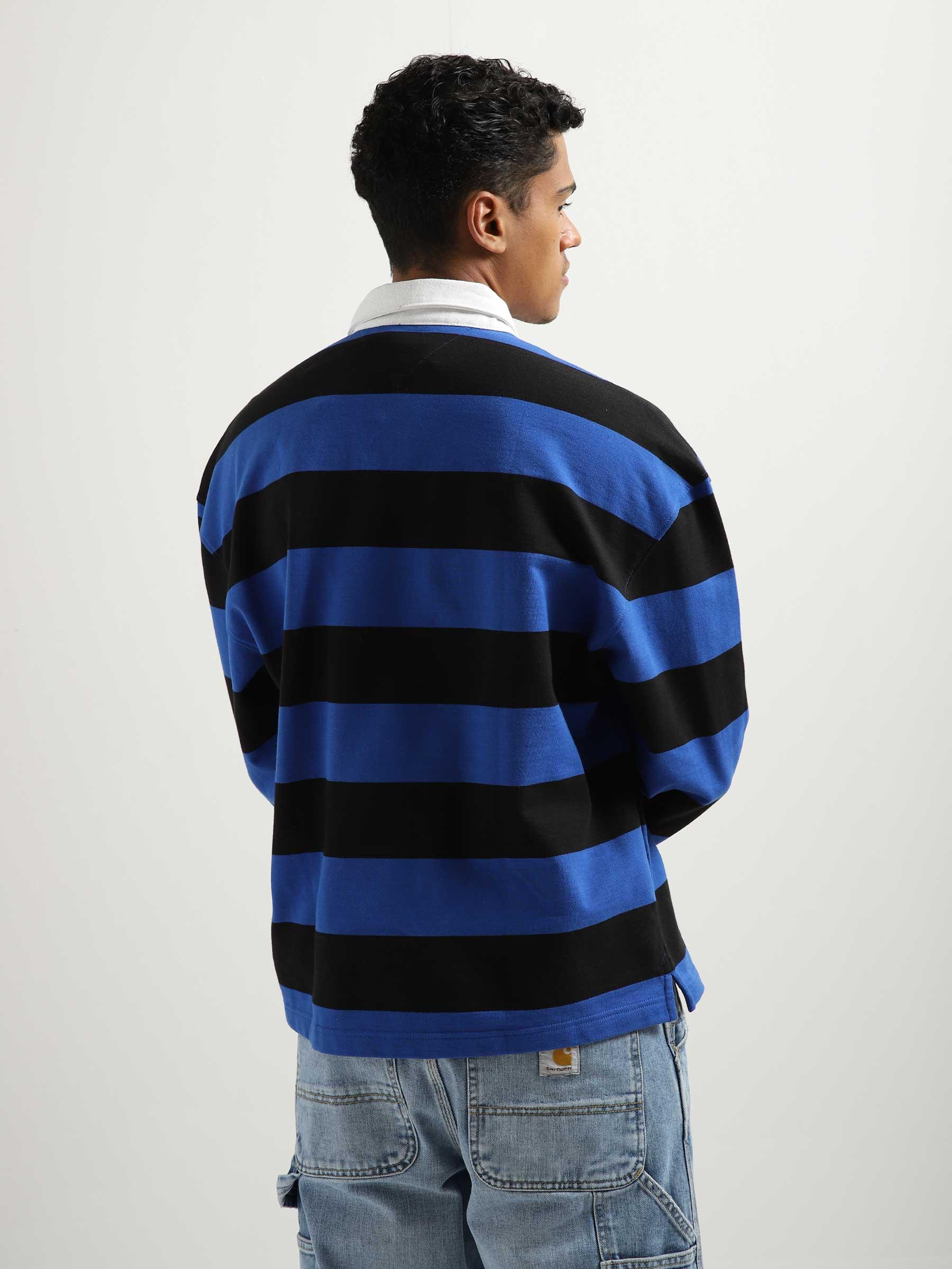 Linear Freshcotton Jeans Tommy - TJM Serif Black Rugby Stripe Stripe