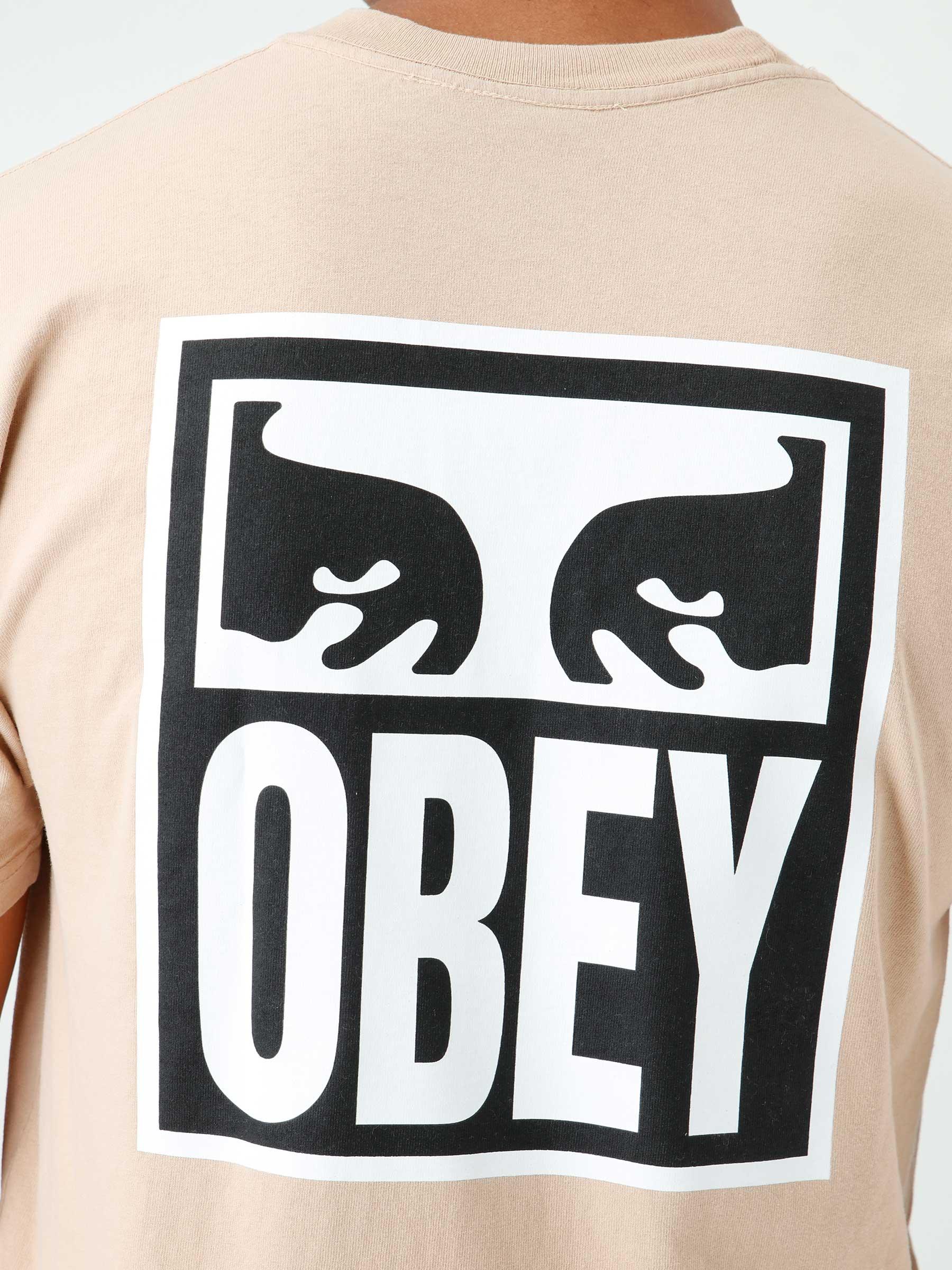 Obey Eyes Icon 2 T-shirt Irish Cream 166912142