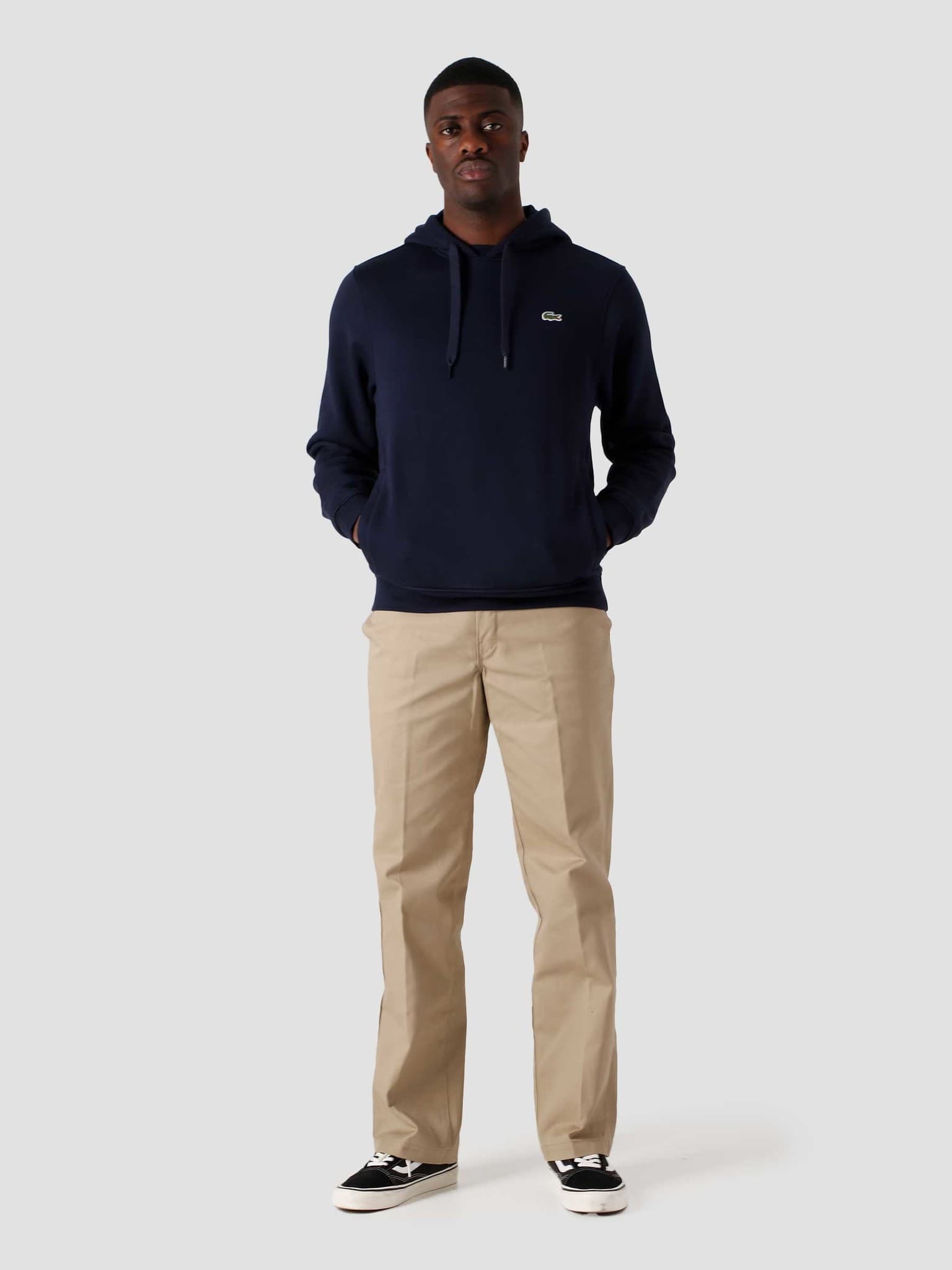 1HS1 Men's Sweater Navy Blue SH1527-11