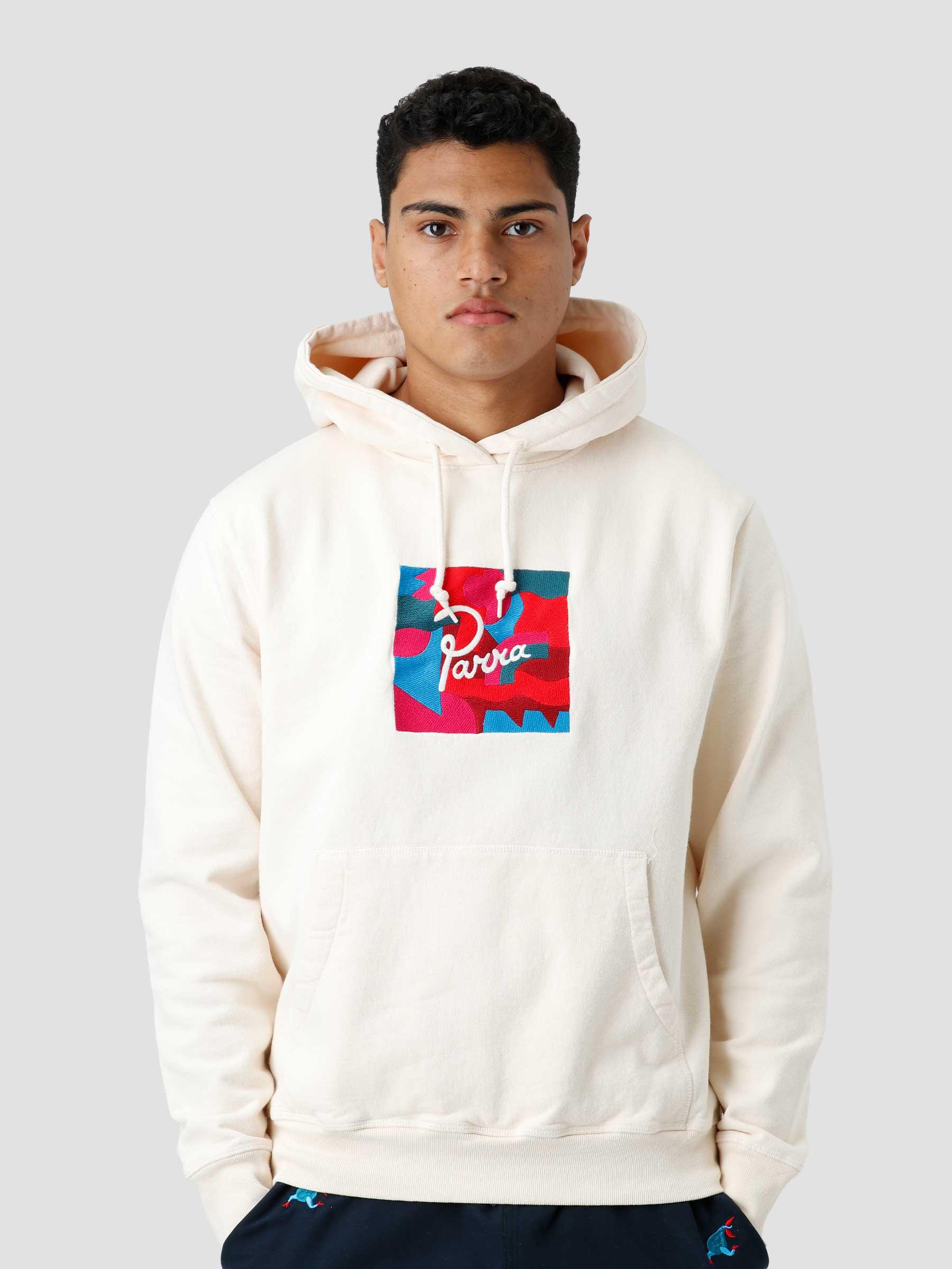 Abstract Shapes Hooded Sweatshirt White 47425