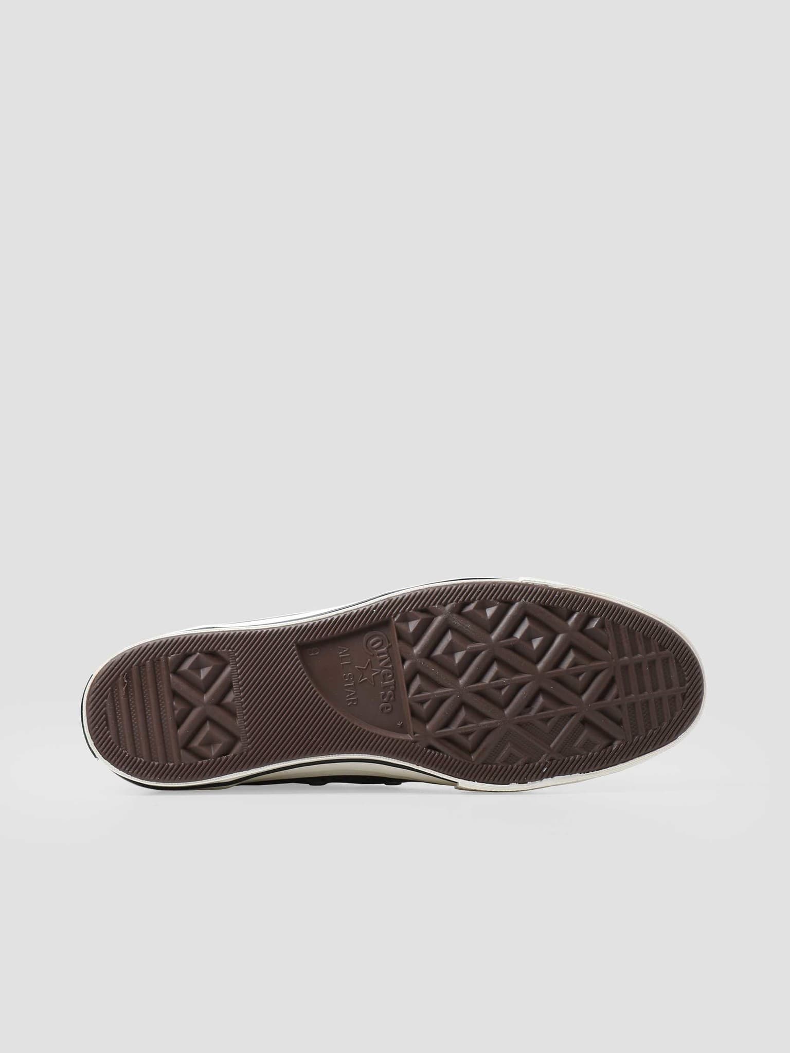 Chuck 70 HI Chocolate Brown Leather 170103C