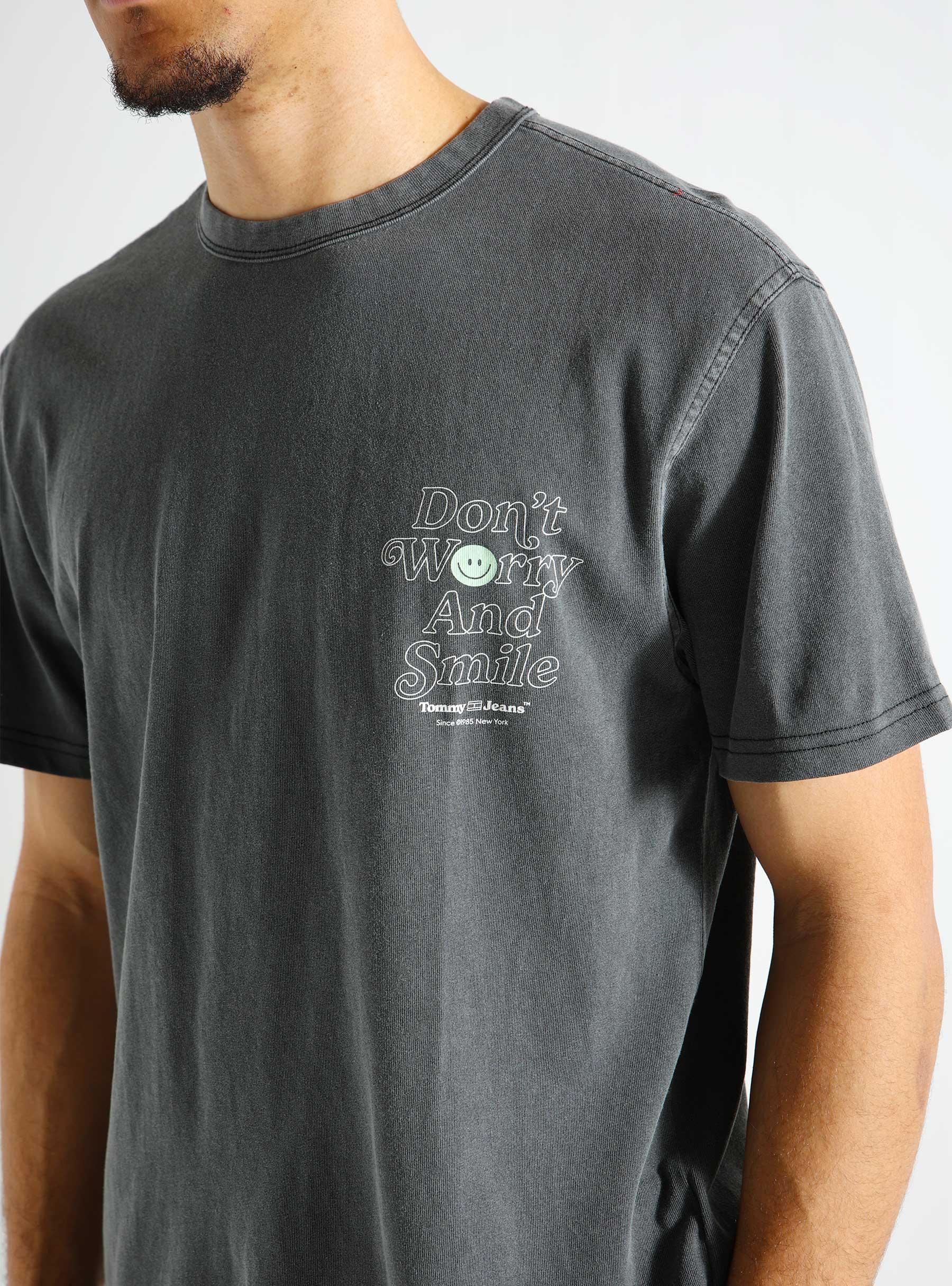 Regular Novelty Graphic T-shirt Black DM0DM18980-BDS