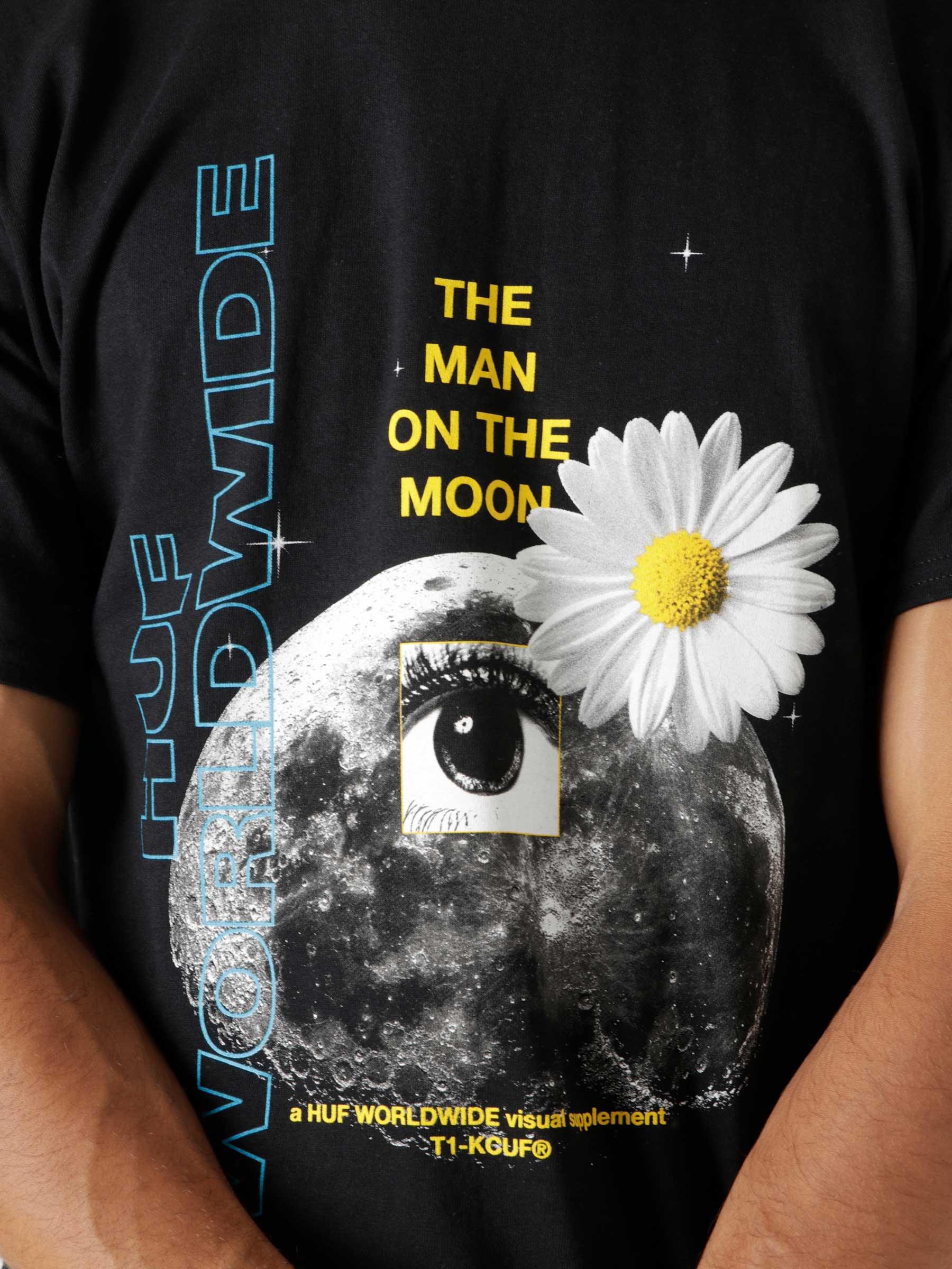 The Man On The Moon S/S Tee Black TS01424