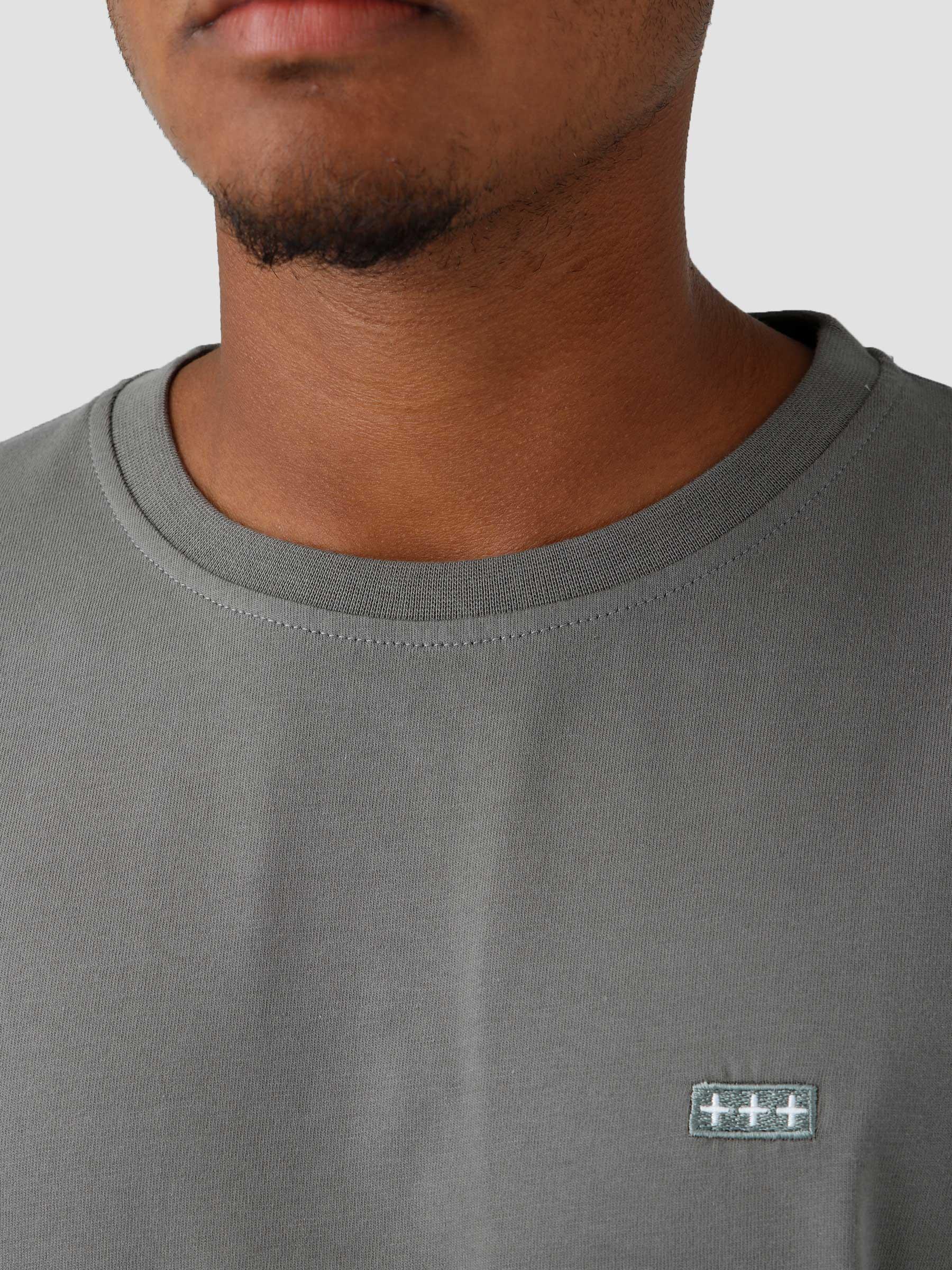 QB03 Patch Logo T-shirt Basalt
