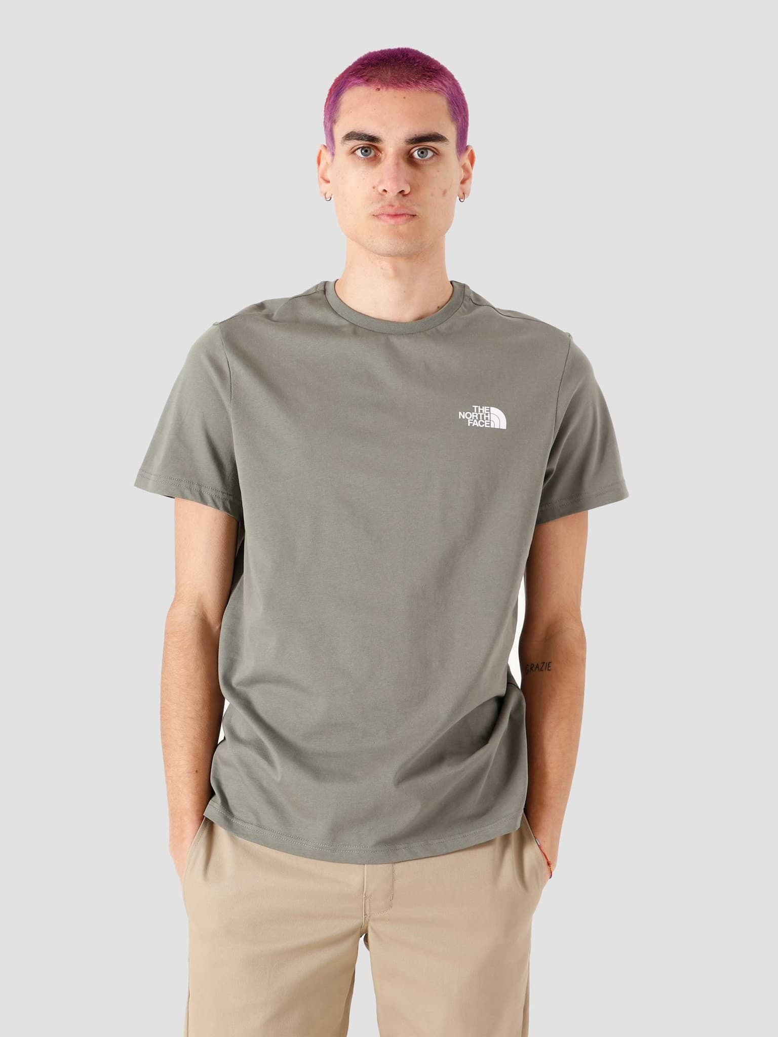 Simple Dome T-Shirt Agave Green NF0A2TX5V38
