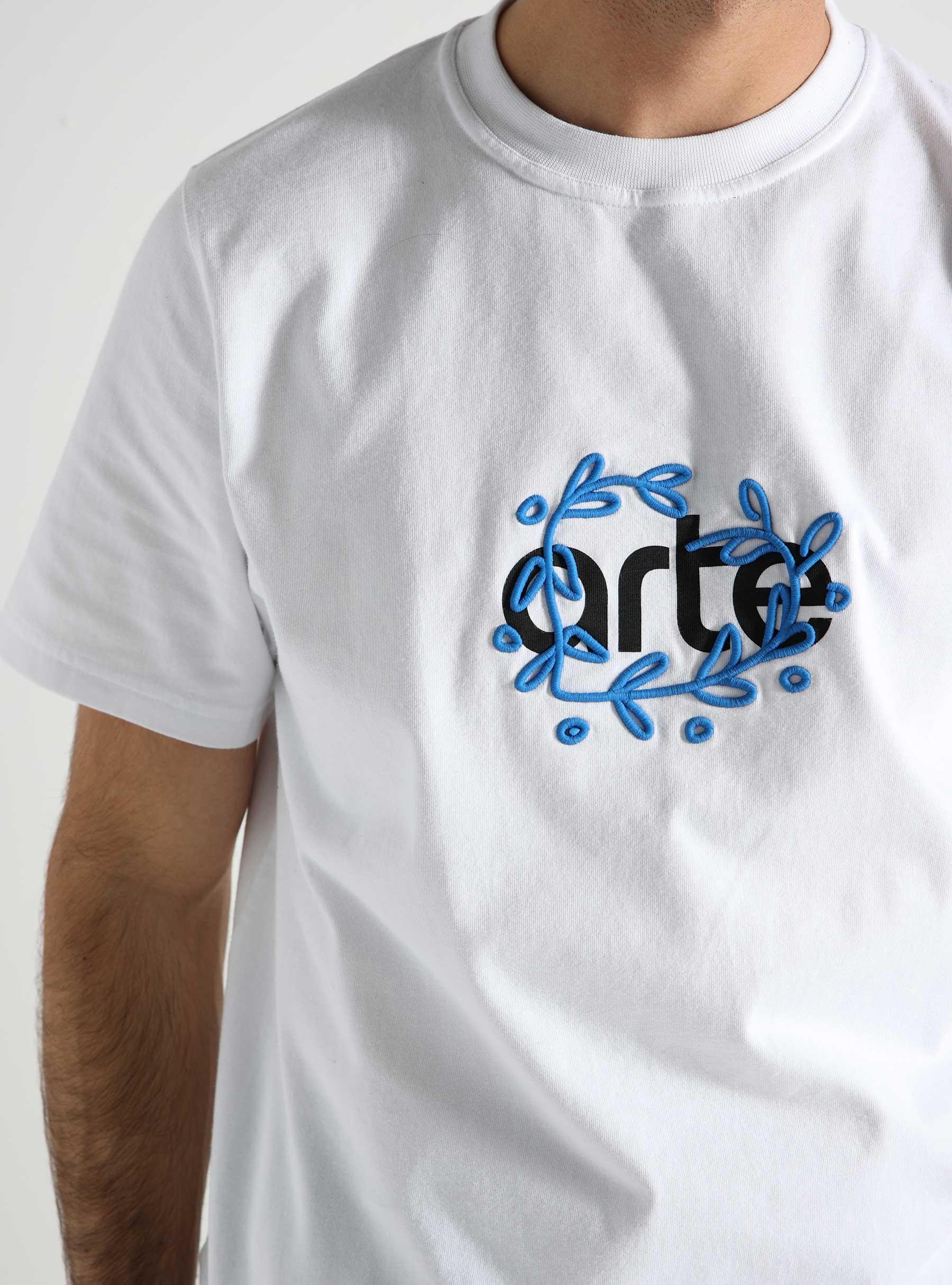 Teo Arte Front T-shirt White SS24-017T