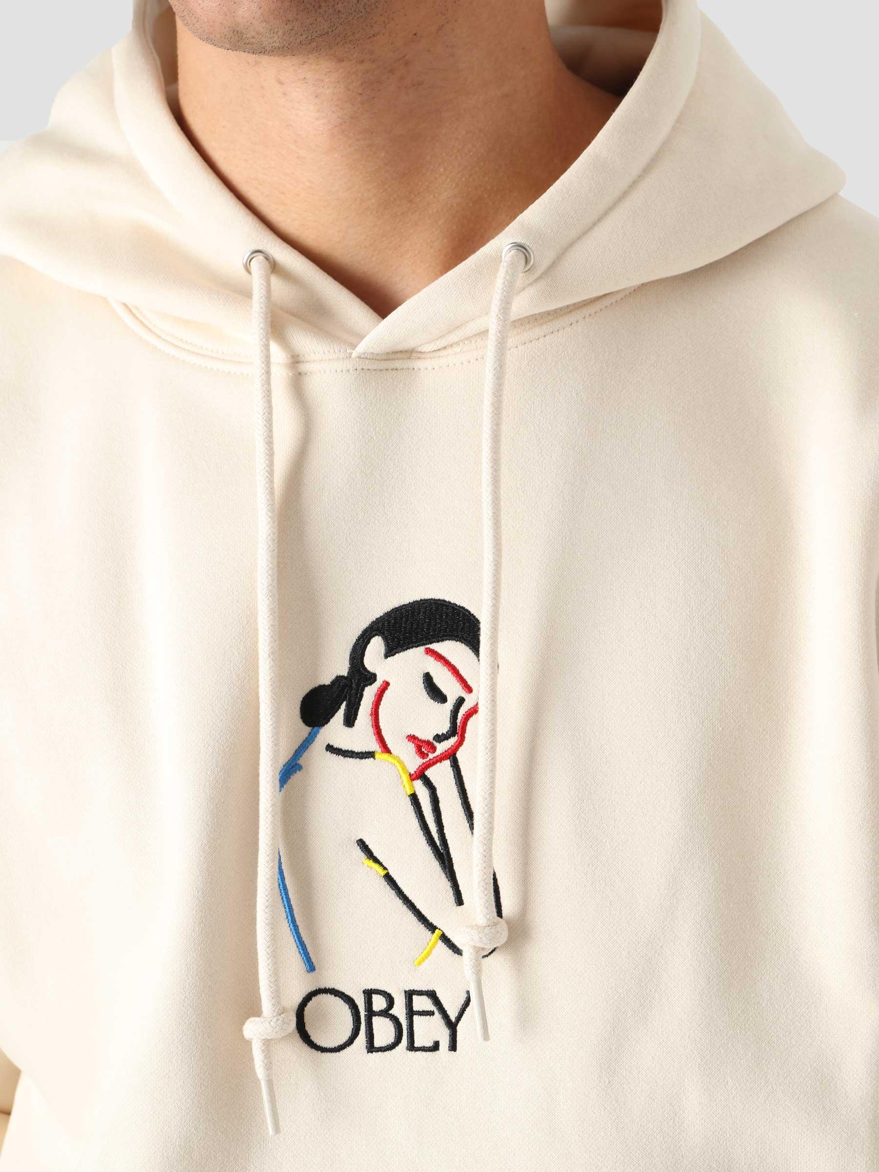 Obey Lady Hoody Unbleached 112470145