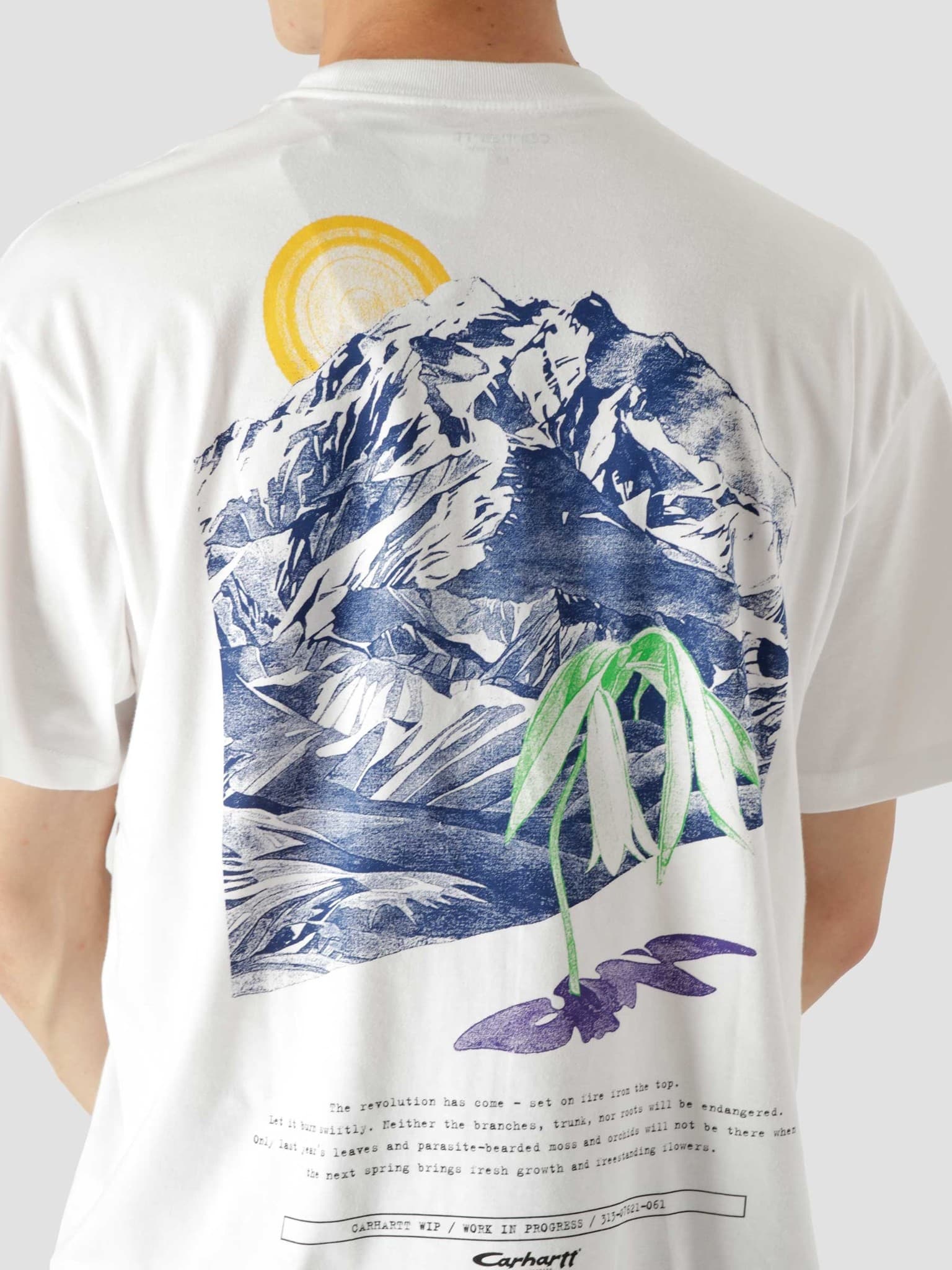 Mountain T-Shirt White I029615
