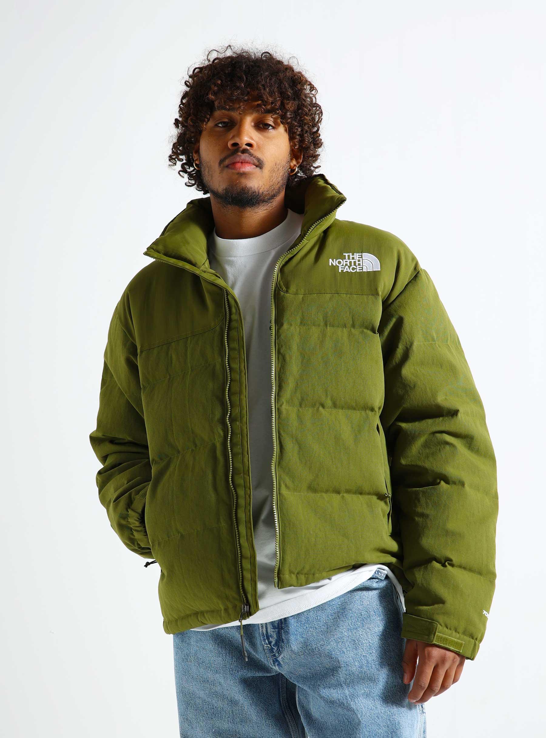M 92 RS Nuptse Jacket Forest Olive NF0A86ZQPIB1