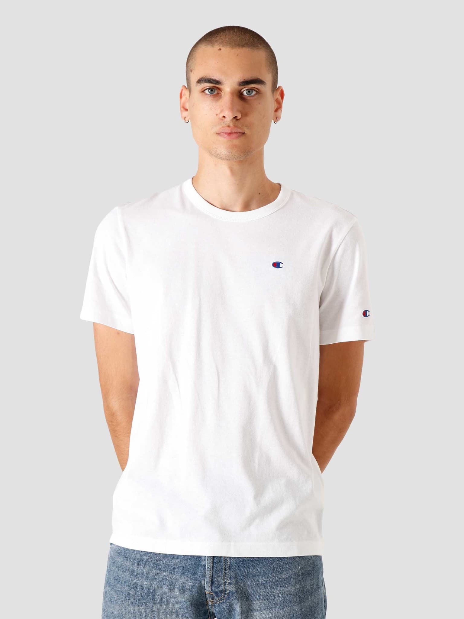 Crewneck T-Shirt White 214674