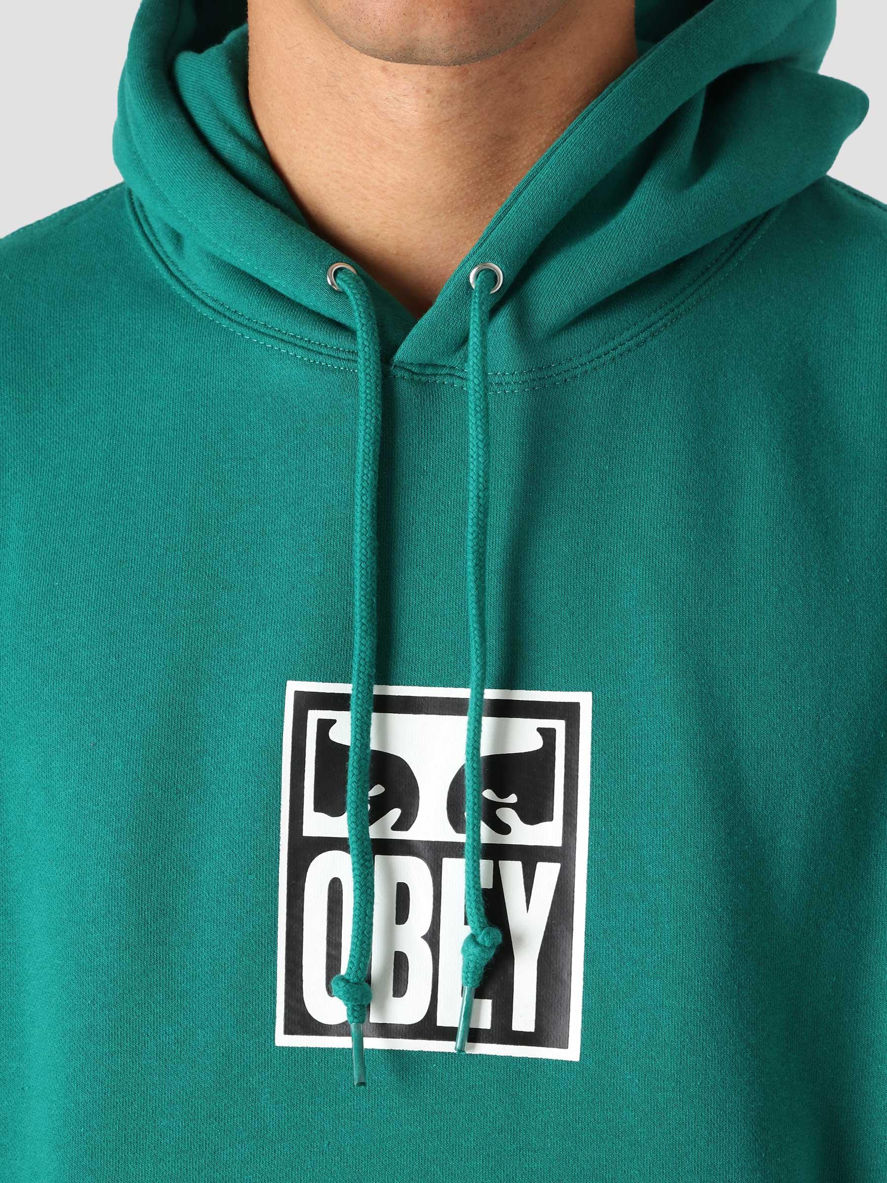 Obey Eyes Icon 3 Box Fit Premium Hood Ivy 112842712