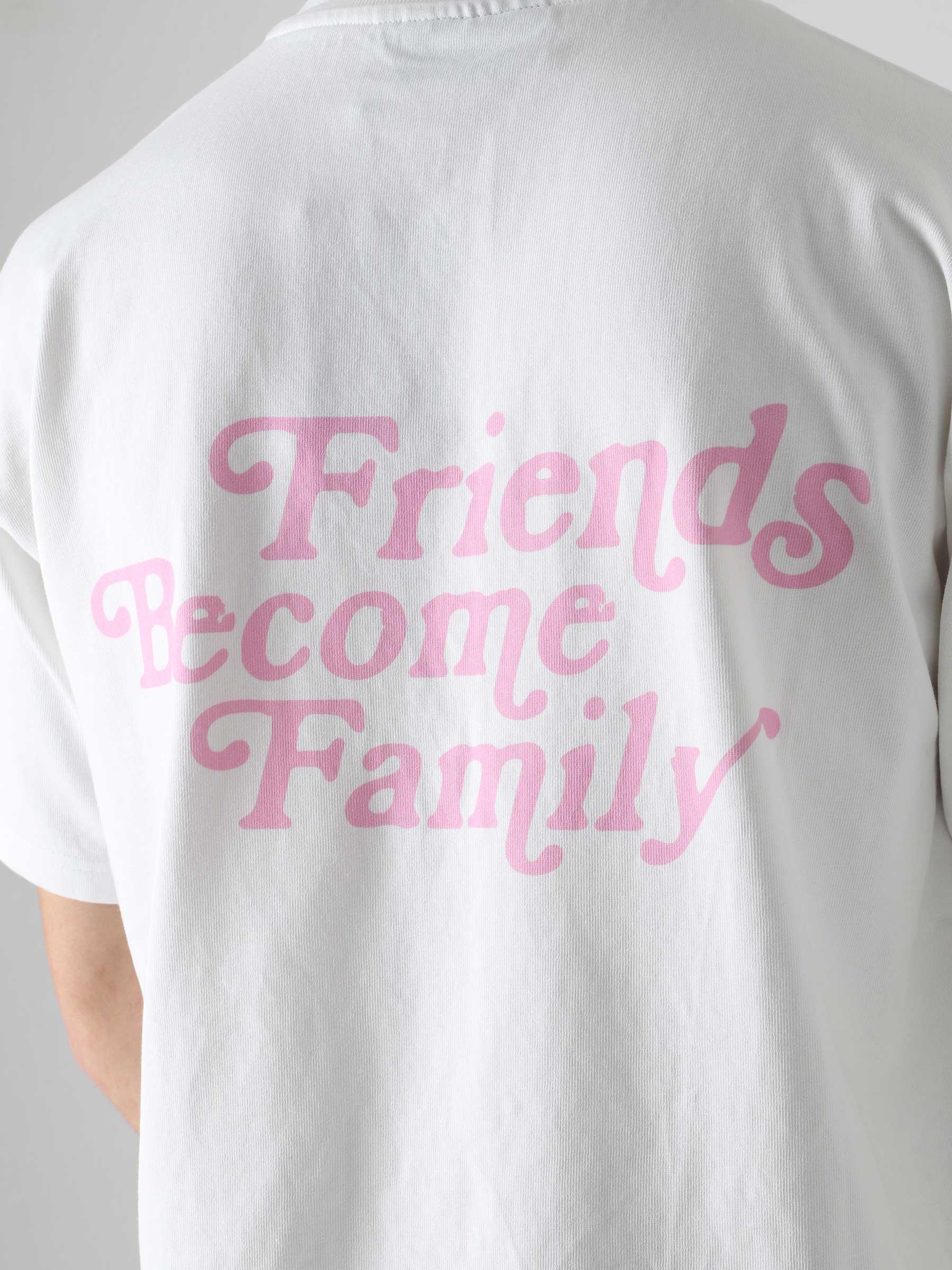 FBF Friends T-Shirt White Pink