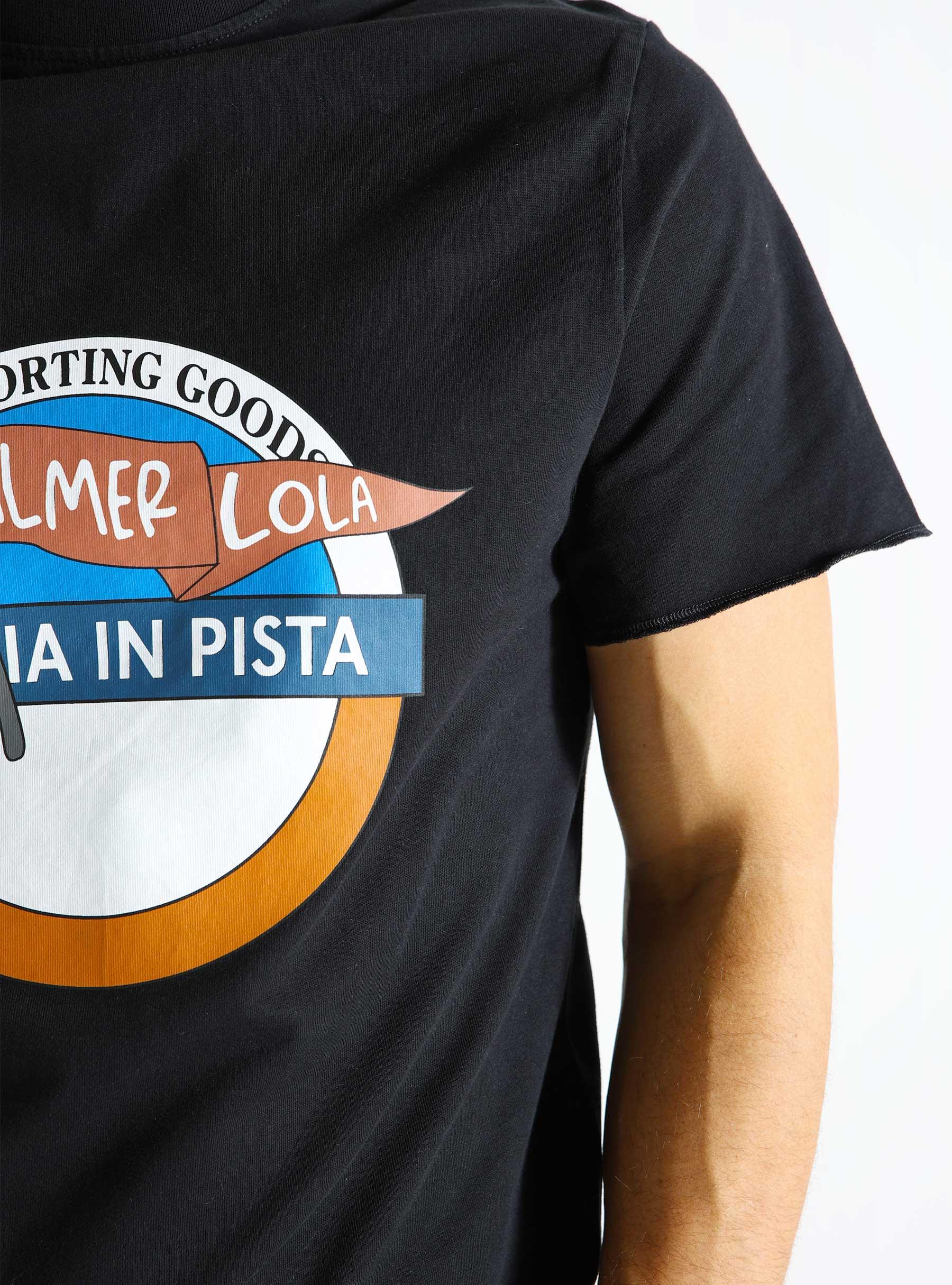 Gloria In Pista Souvenir T-shirt Black PALSS24001