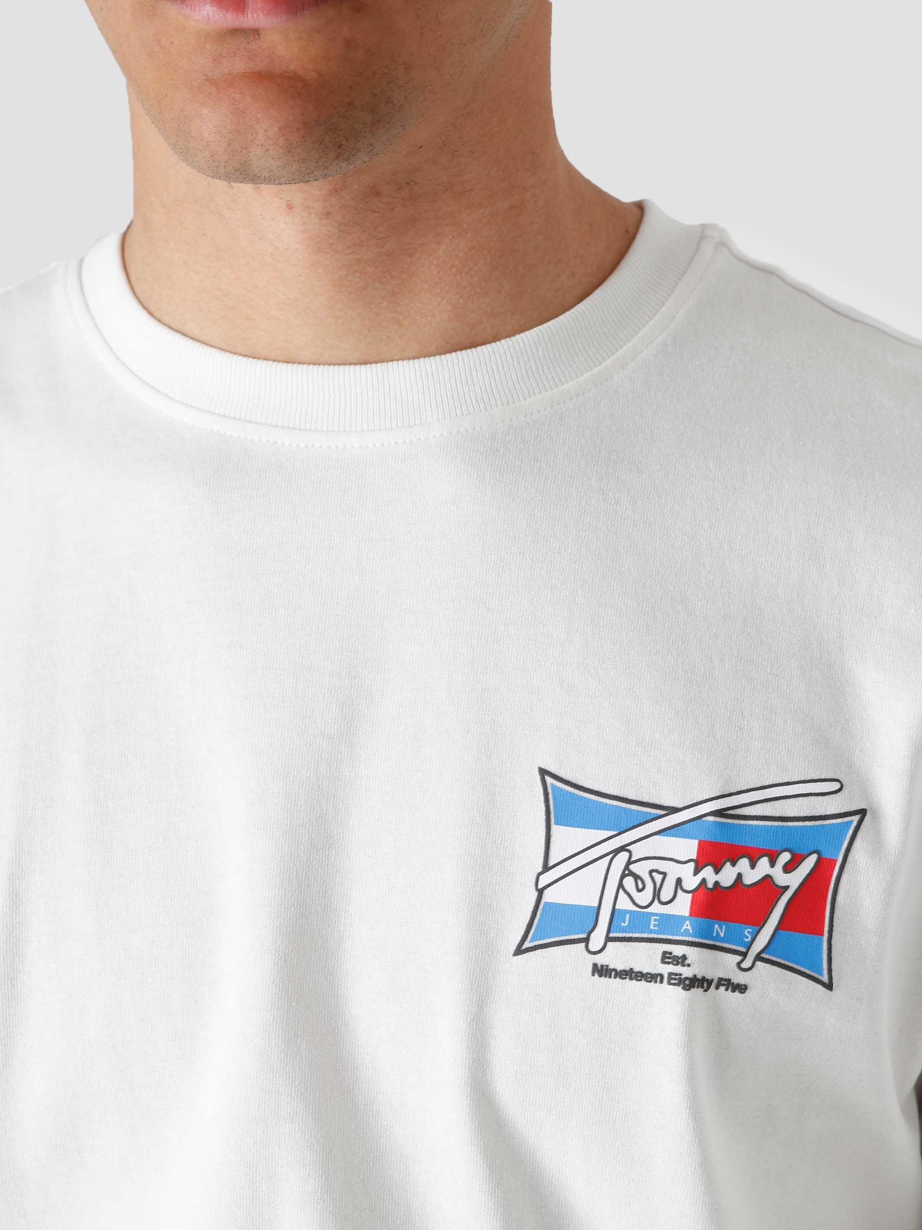 TJM Ss Surf T-Shirt Ancient White DM0DM12860YBH