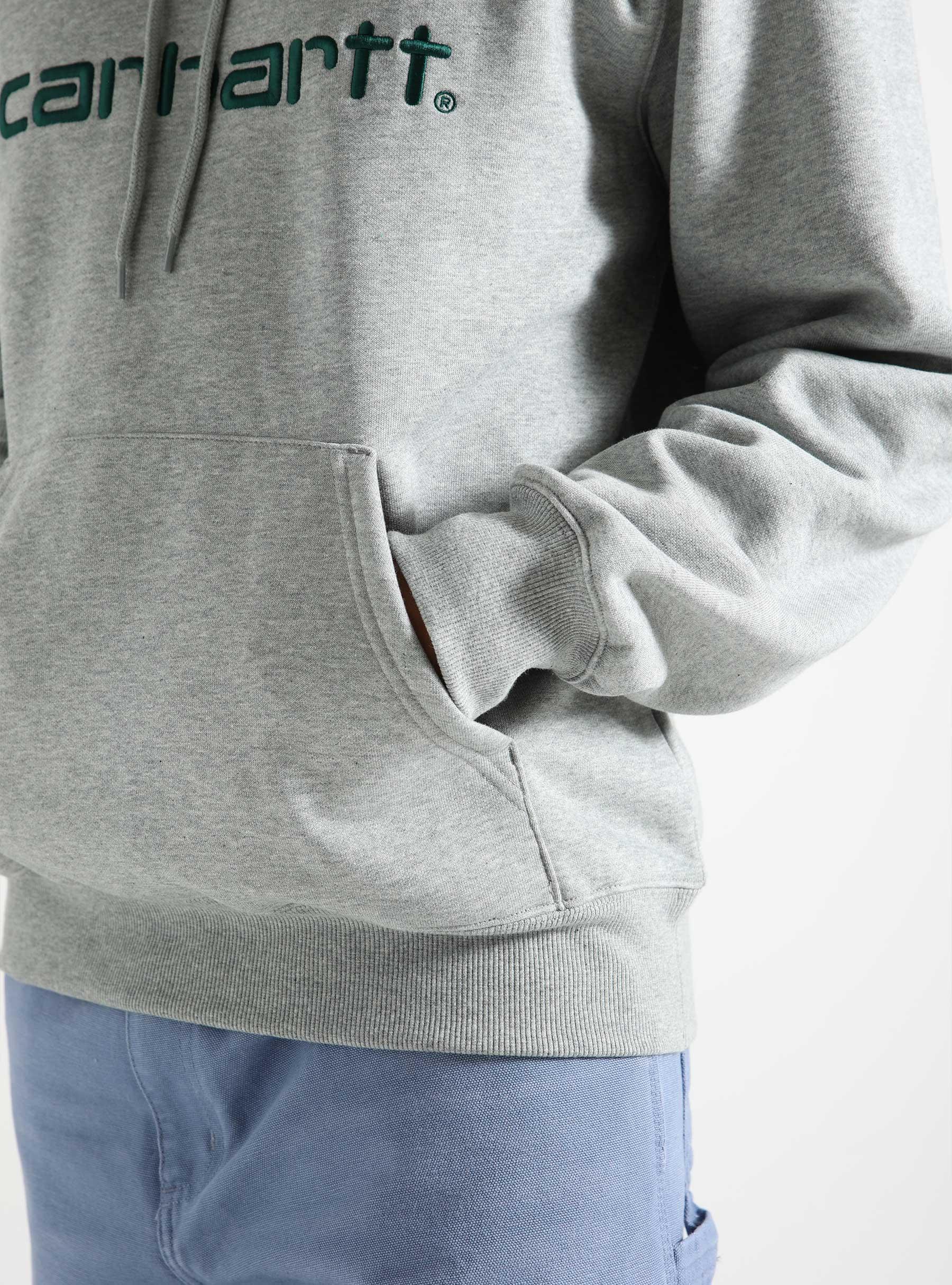 Hooded Carhartt Sweater Grey Heather Chervil I030547-24FXX