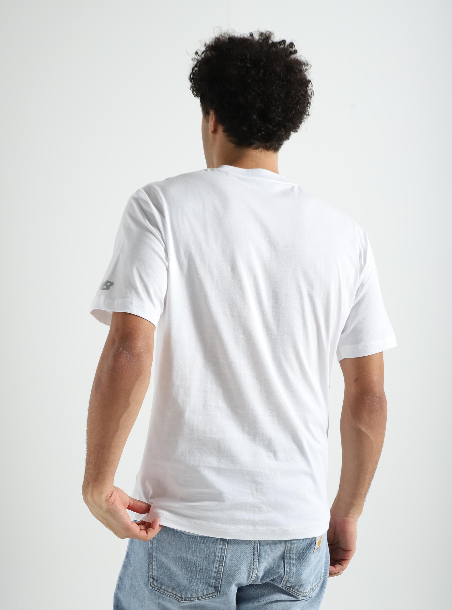 New Balance Graphic T-shirt White MT41519-WT