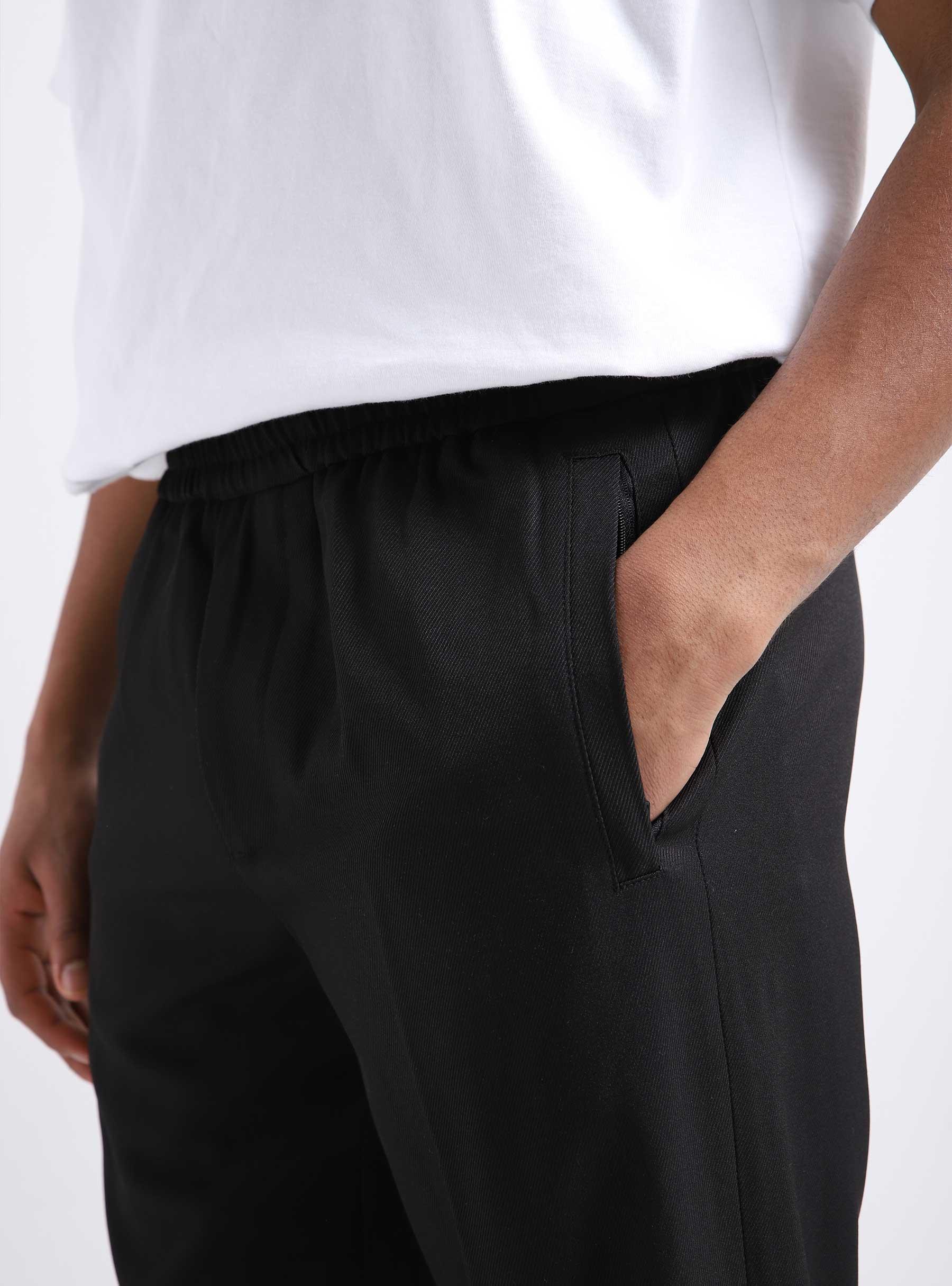Slim Elasticated Trouser Black M990402
