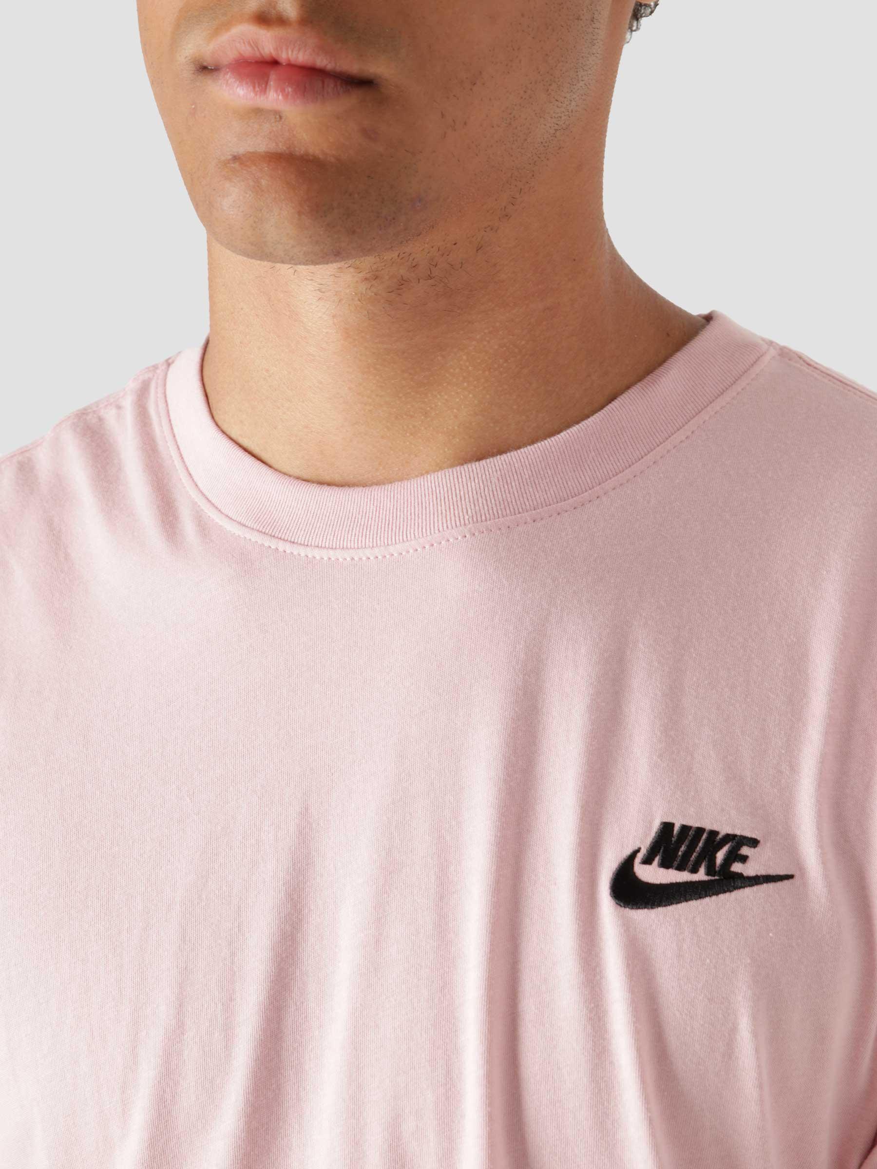 M Nsw Club T Shirt Pink Glaze Black AR4997-630