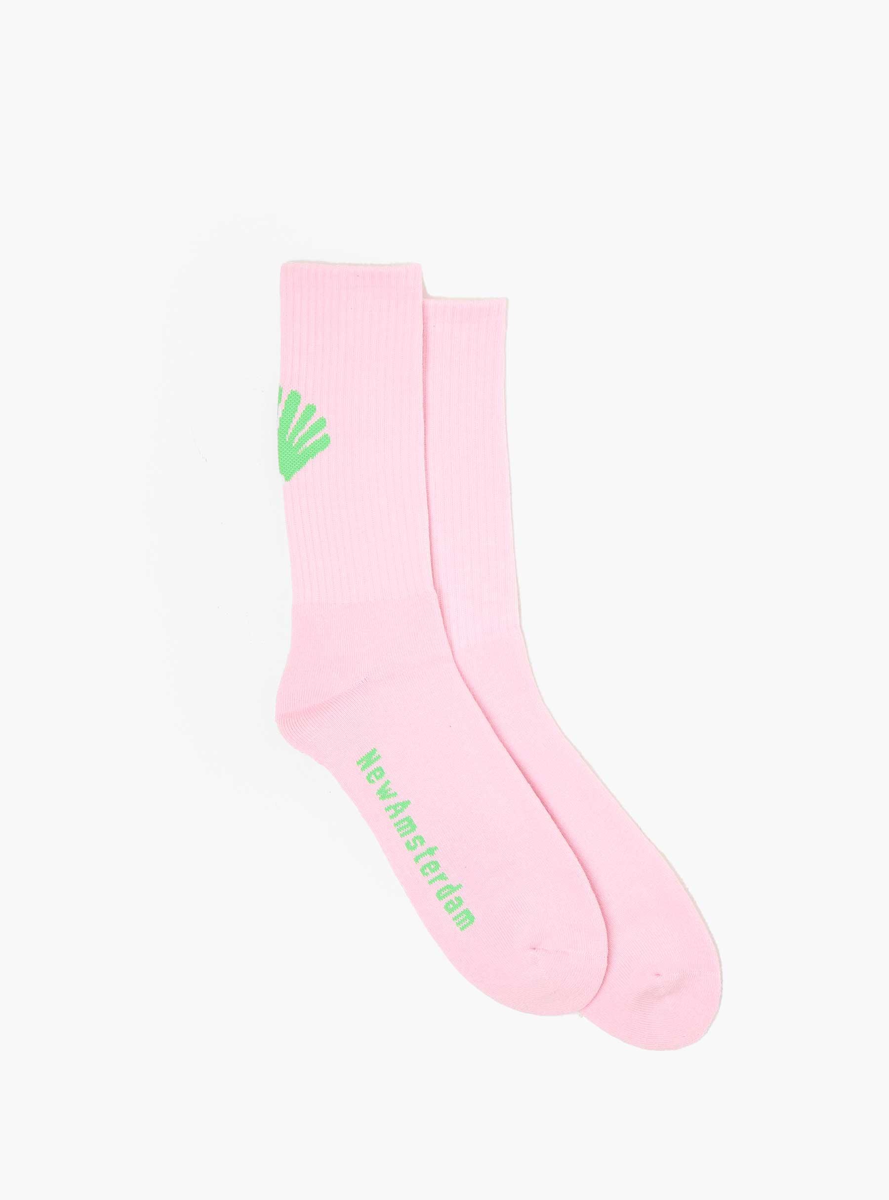 Logo Socks Pink 2302106005