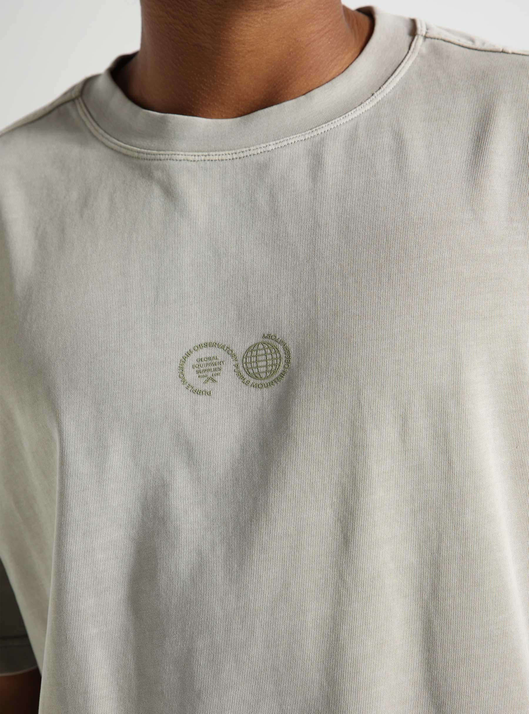 Garment Dyed T-shirt Grey PMO2032-GR