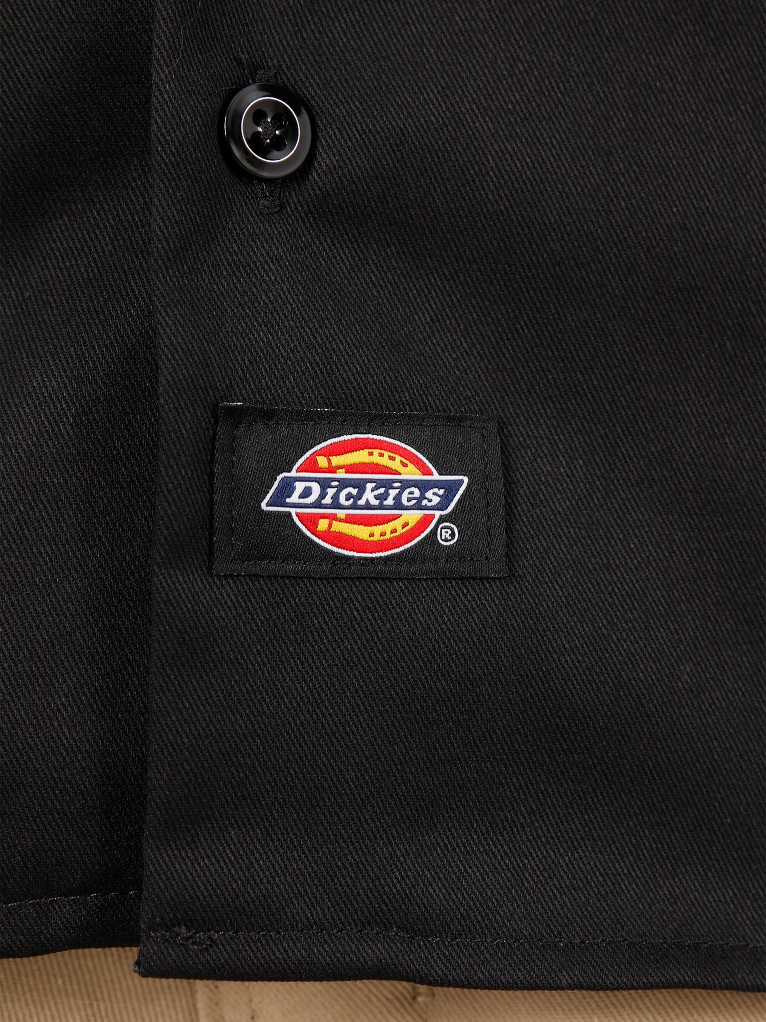 Short Sleeve Work Shirt Black DK001574BLK1