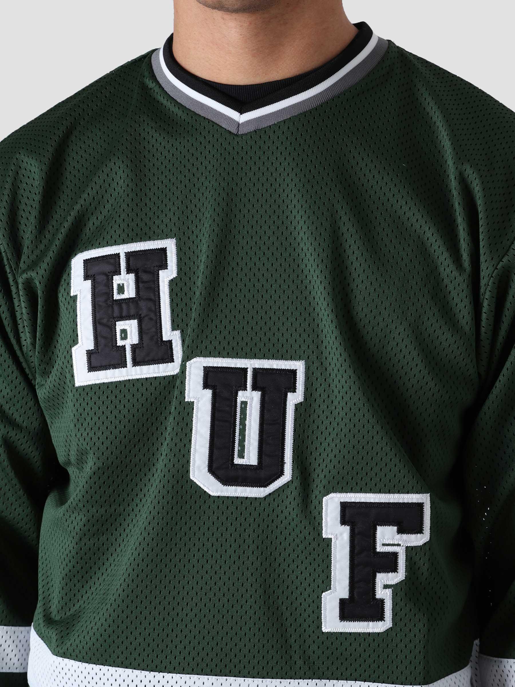 Huf Star Hockey Jersey Dark Green KN00316