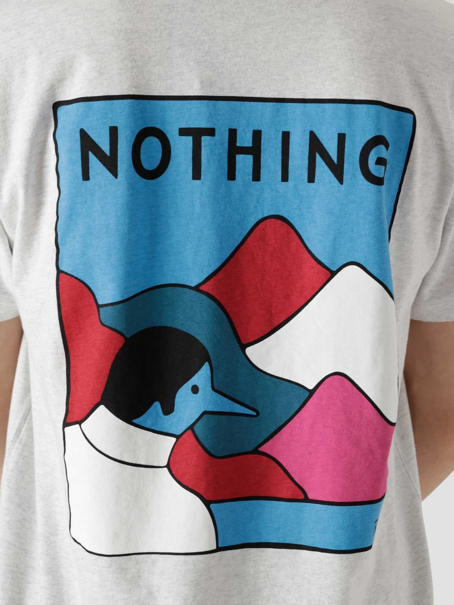 Nothing T-Shirt Ash Grey 45470