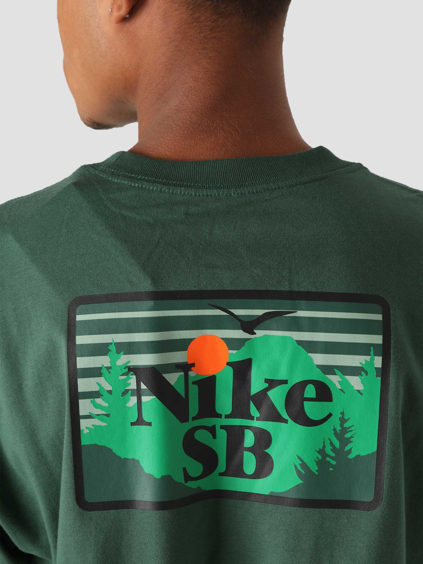 M NK SB T-Shirt Approach Noble Green DM2237-333