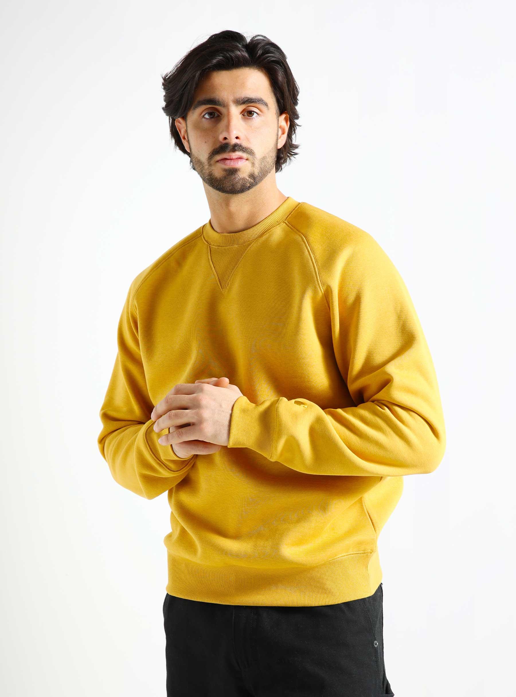 Chase Sweater Sunray Gold I033660-22JXX