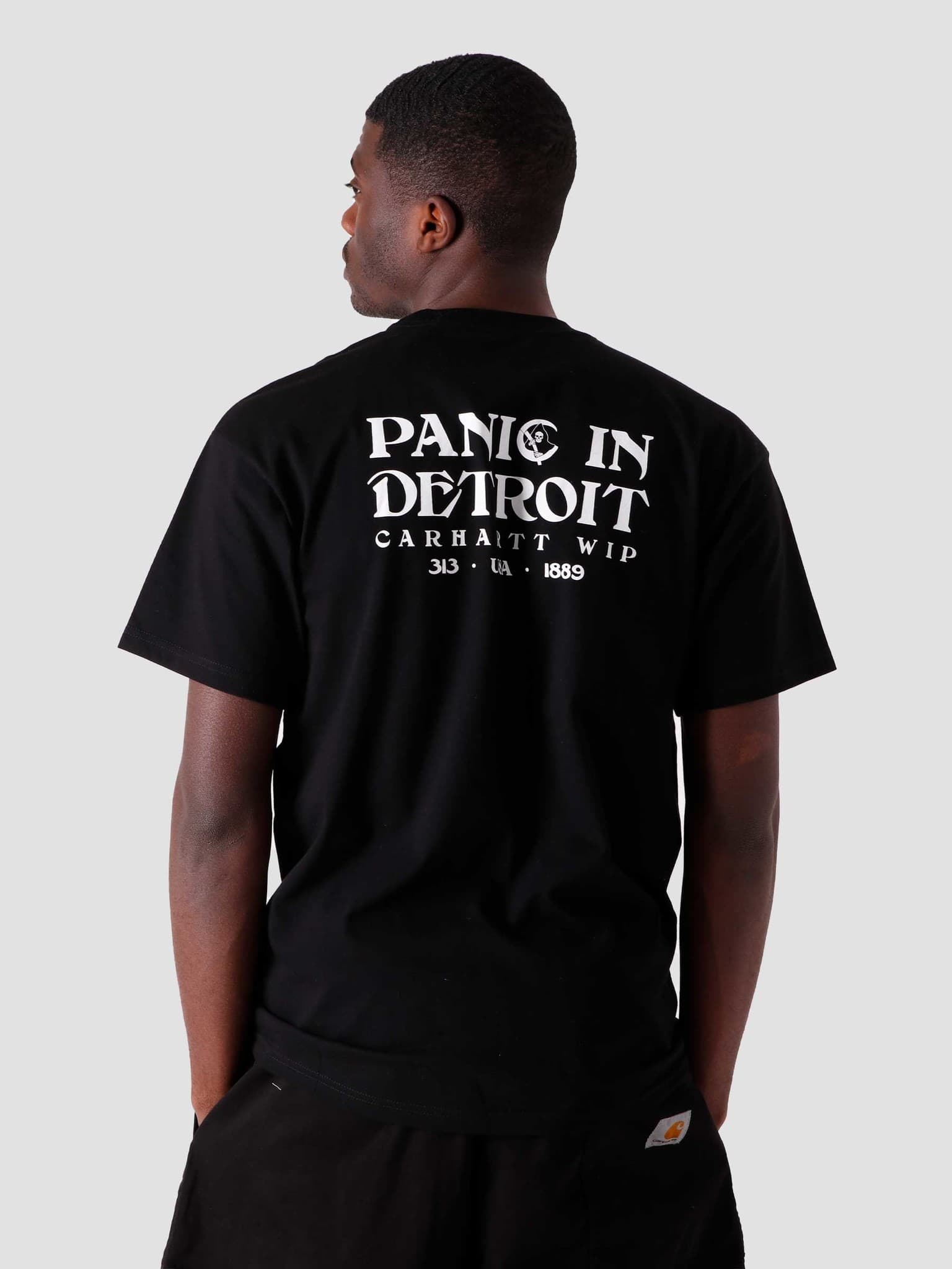 SS Panic T-Shirt Black White I029035-8990