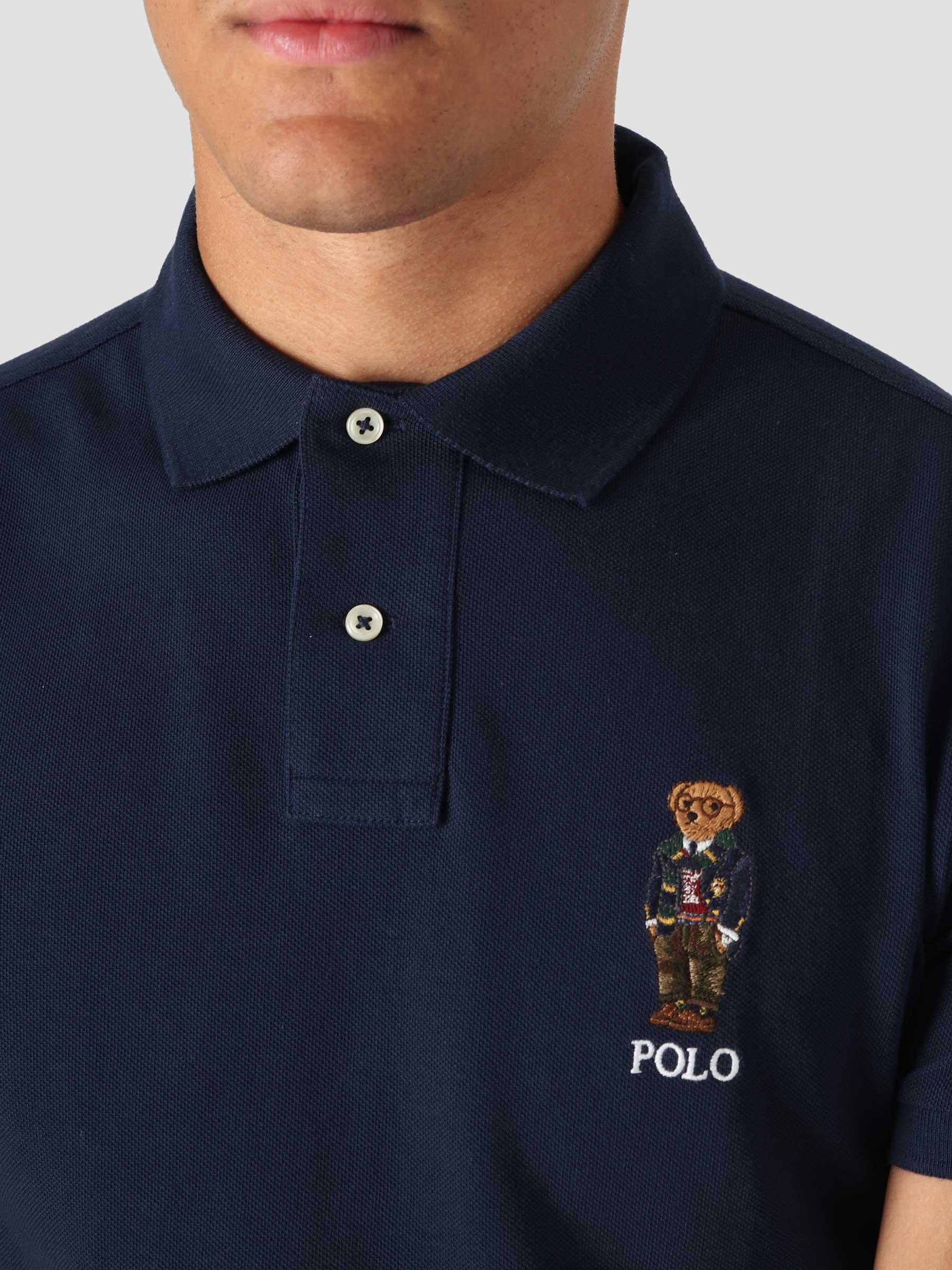 Polo Ralph Lauren Short Sleeve Bear Polo Cruise Navy 710815187