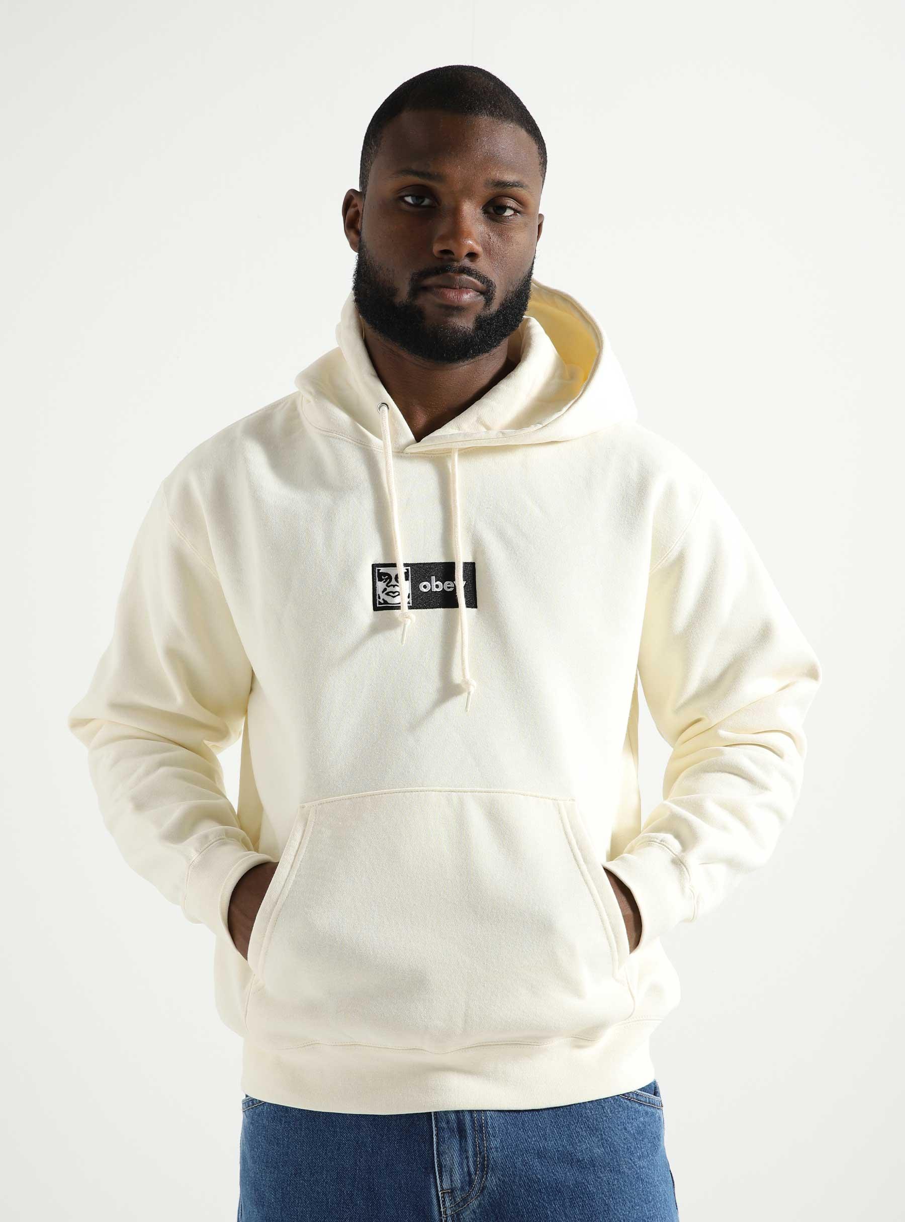 Icon Embroidred Hoodie Unbleached 112470202-UBL