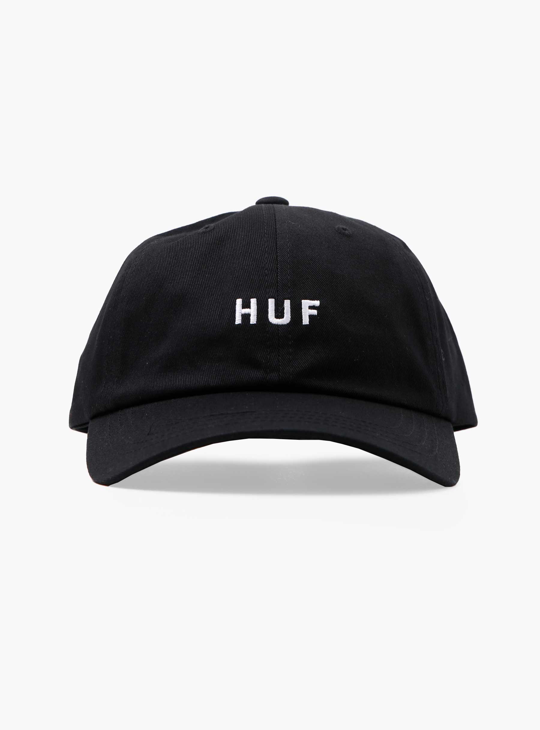 HUF Set OG CV 6 Panel Hat Black HT00716-BLACK