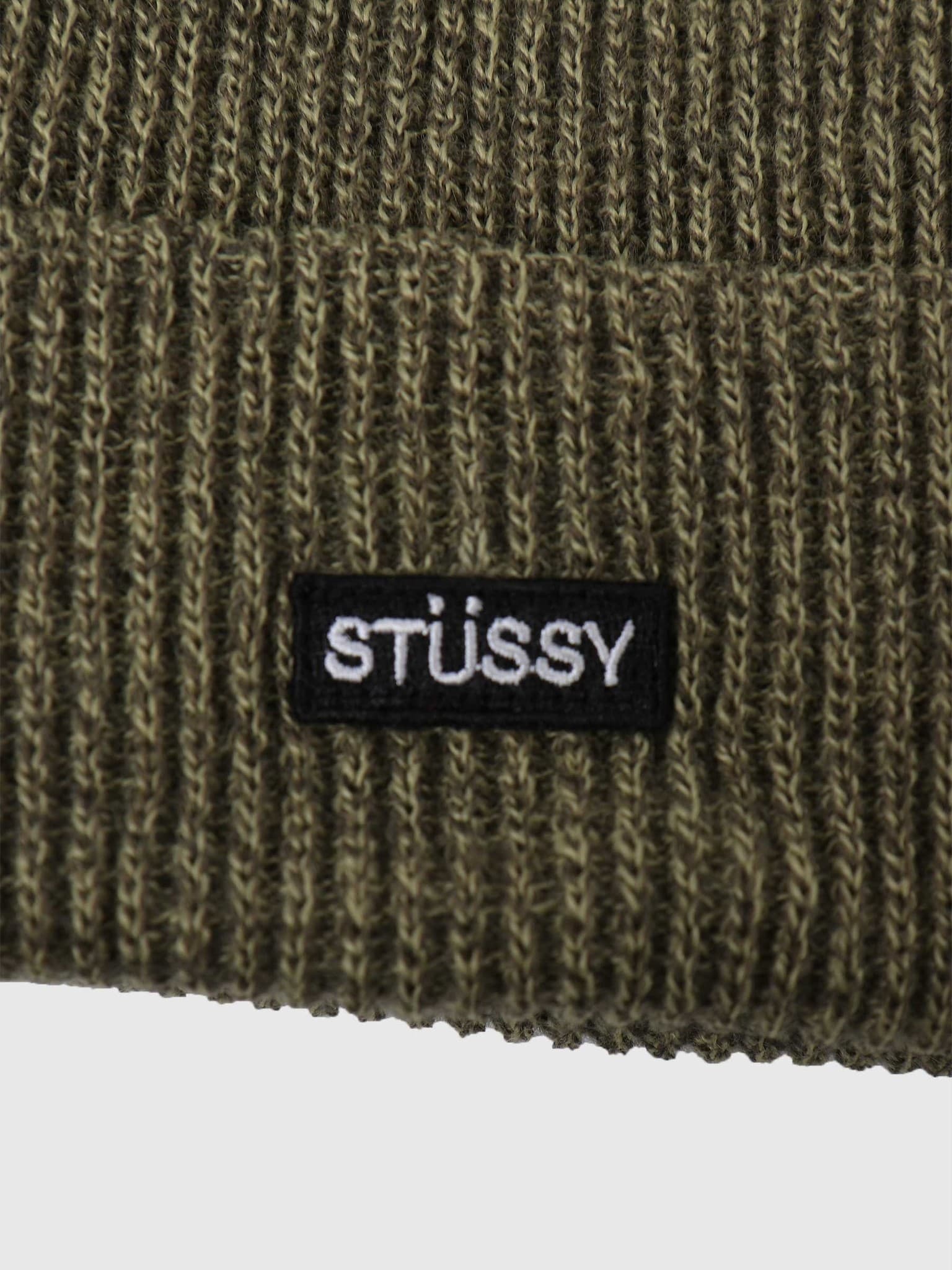 Small Patch Watchcap Beanie Olive 132988-0403