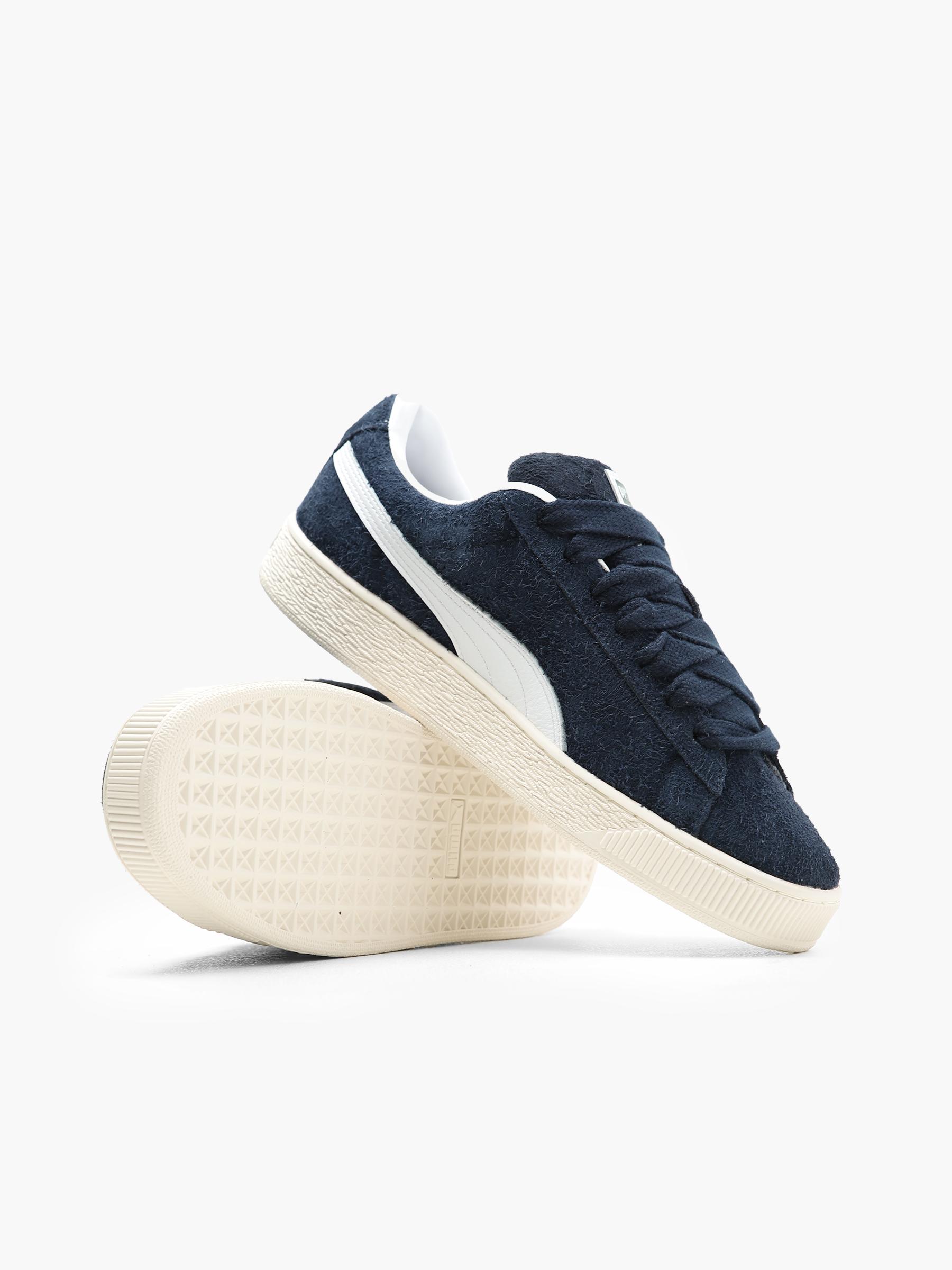 Suede XL Hairy Club Navy Frosted Ivory 397241-01