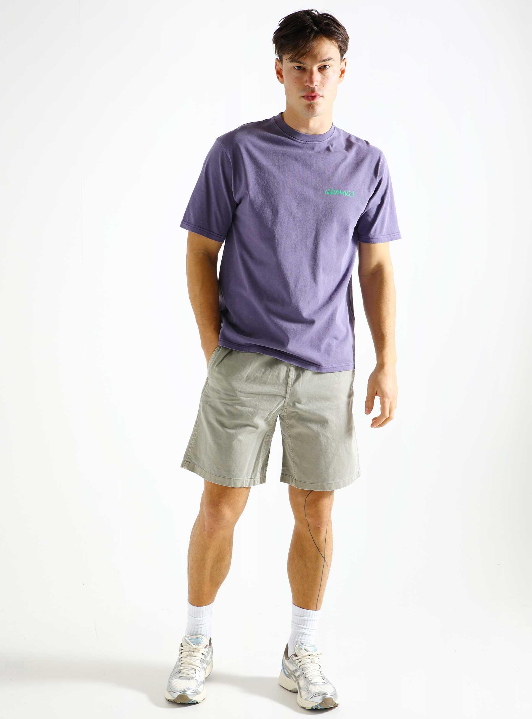 Carabiner T-shirt Purple Pigment G4SU-T074-25947966